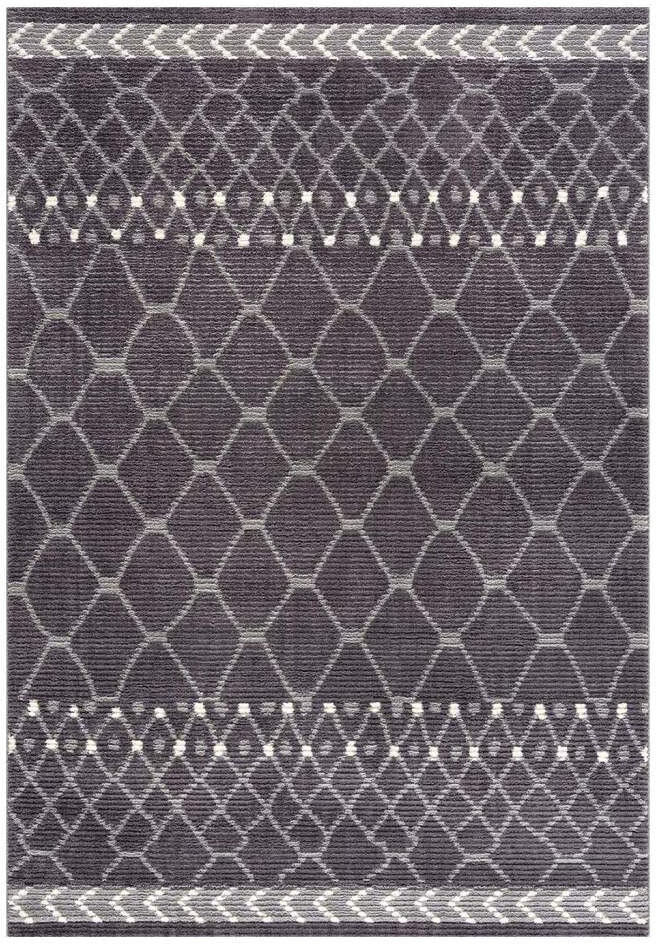 Carpet City Teppich »April 2312«, rechteckig, 10 mm Höhe, Läufer, weich durch Microfaser, Boho Ethno Look, Wohnzimmer
