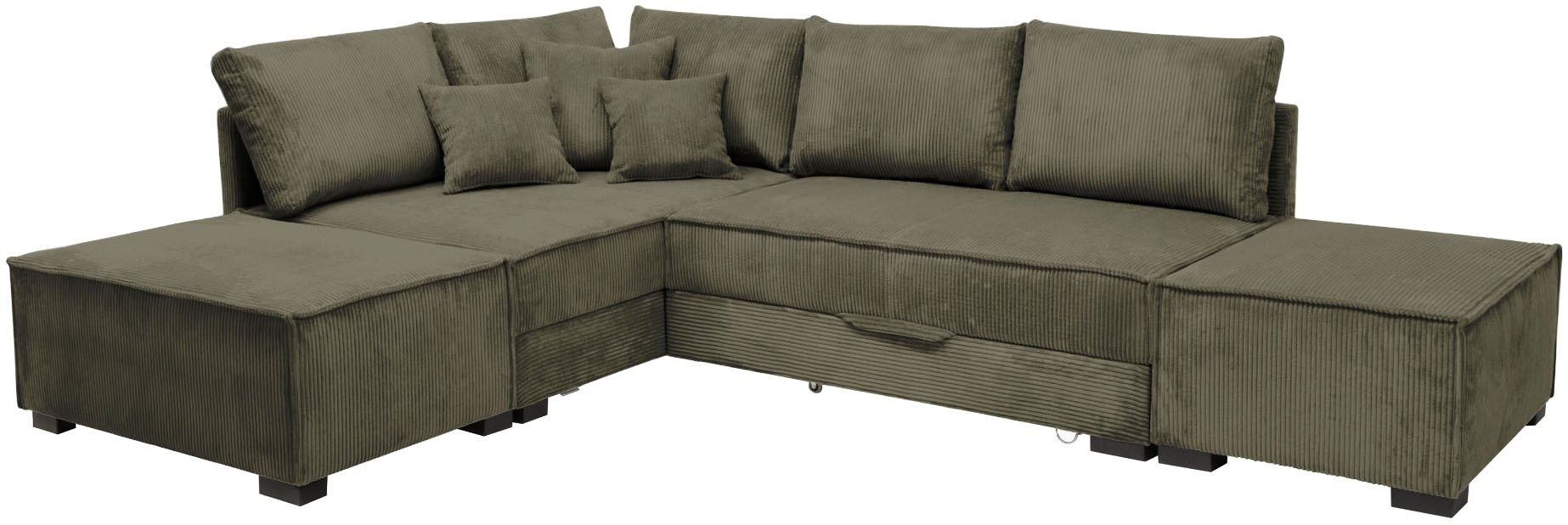 Home affaire Ecksofa "Night & Day L-Form, Breite 316 cm mit Dauer-Schlaffun günstig online kaufen