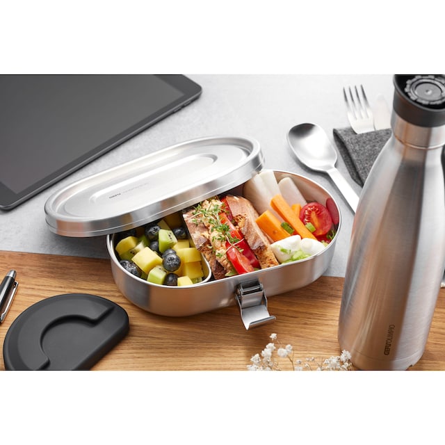 GEFU Lunchbox »COMPANION«, (Set, 2 tlg.), Bentobox-System: Äußere Dose 700  ml, Innendose 170 ml kaufen | BAUR