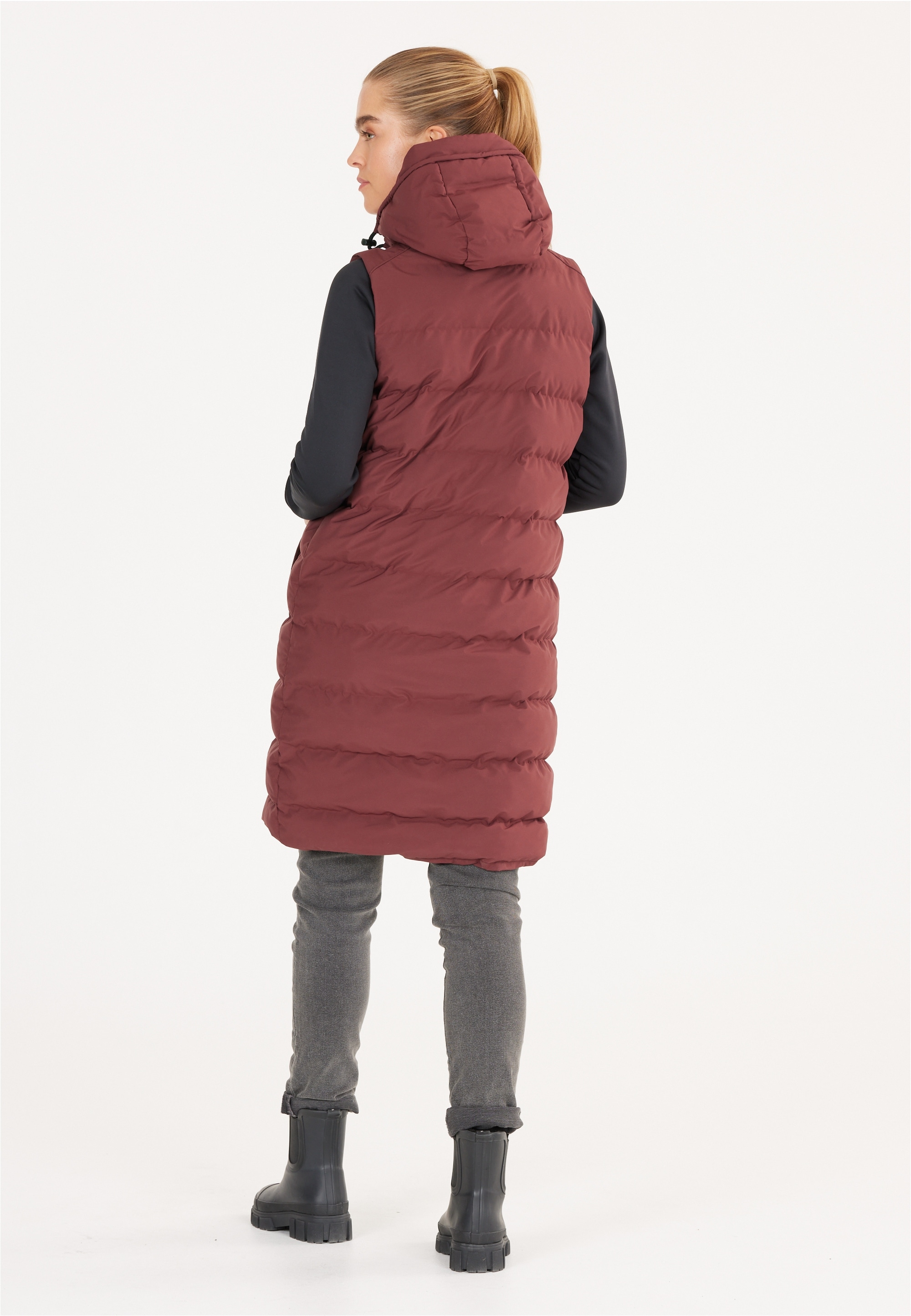 WEATHER REPORT Steppweste »Chief« mit langem Schnitt