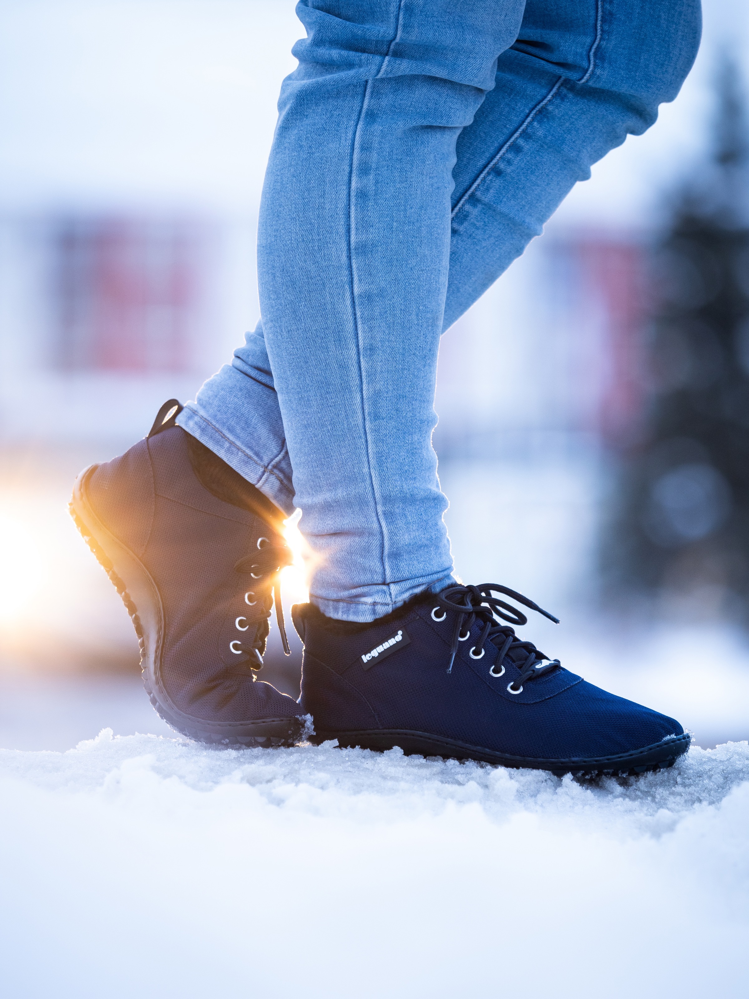 Leguano Barfußschuh »Galaxo«, Komfortschuh, Flats, Schnürschuh mit spezieller Halbkugel-Laufsohle