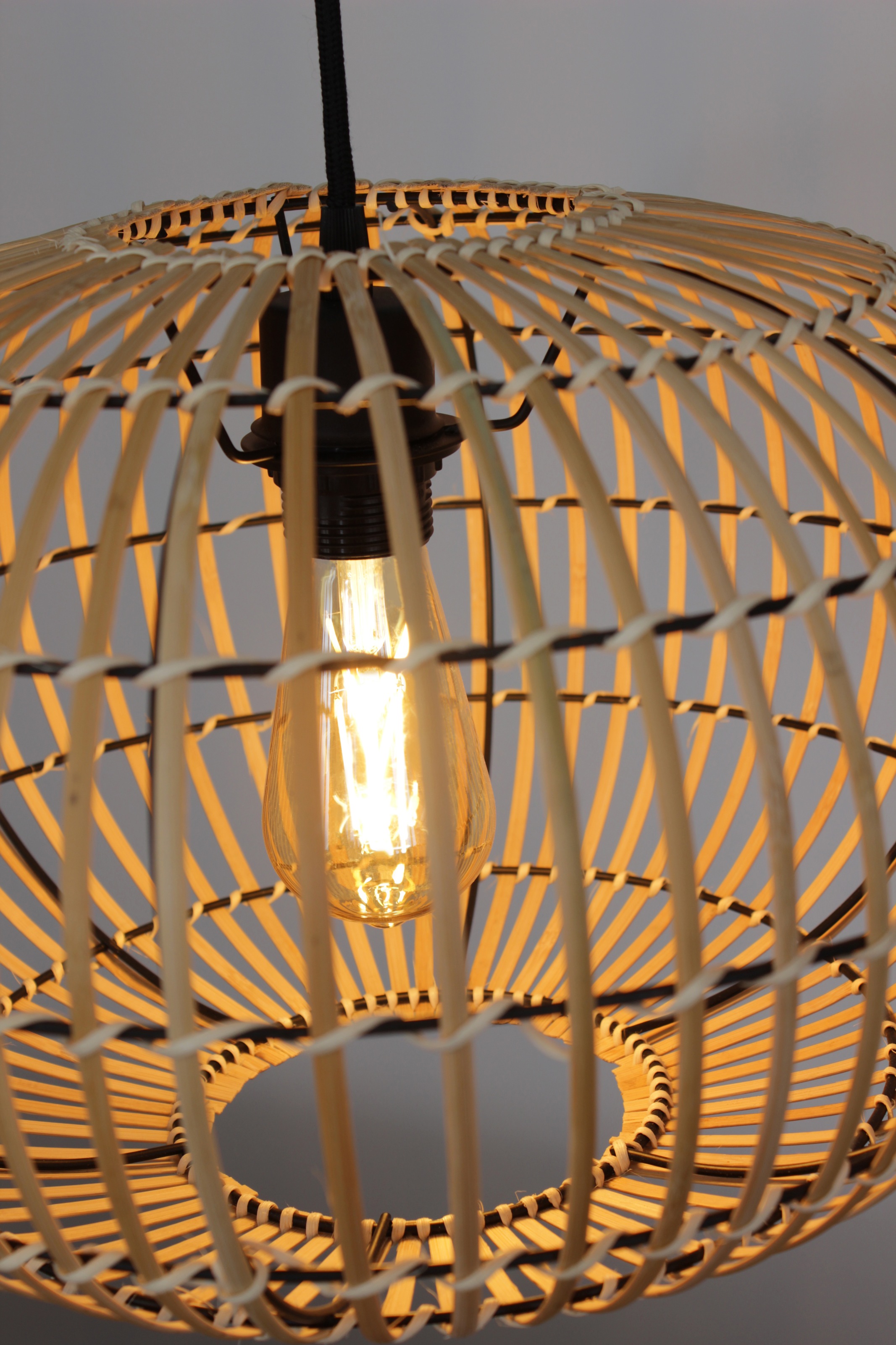 ECO-LIGHT Pendelleuchte »Bamboo«, 1 flammig, Leuchtmittel E27 | ohne Leuchtmittel