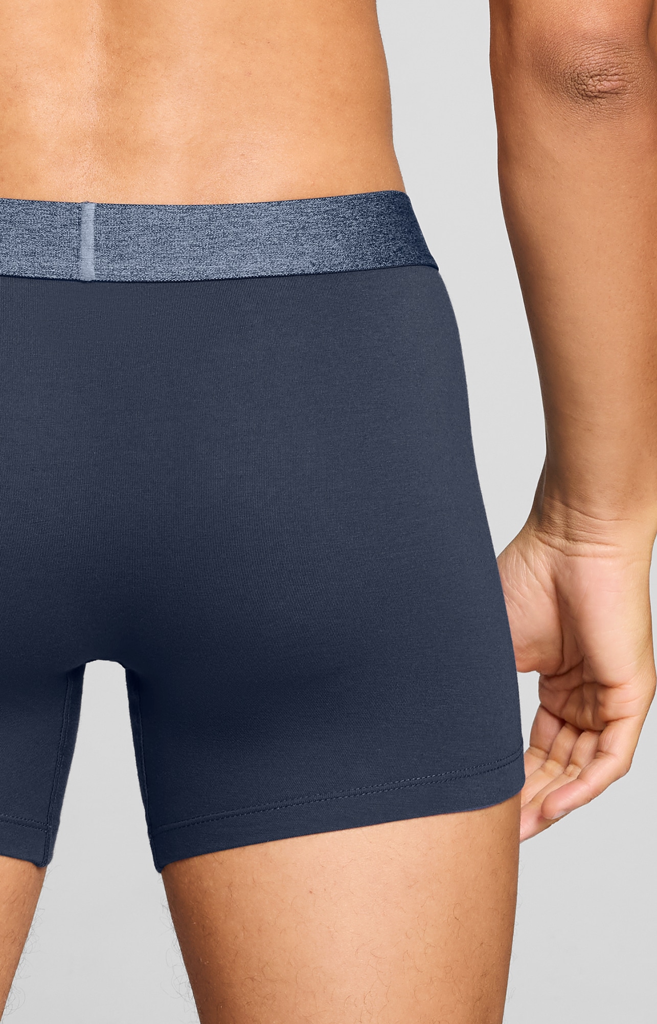 Levi's® Boxer »LEVIS MEN MEL WB BOXER BRIEF« ohne Eingriff, tonaler Logobund, elastisch, Cotton-Mix