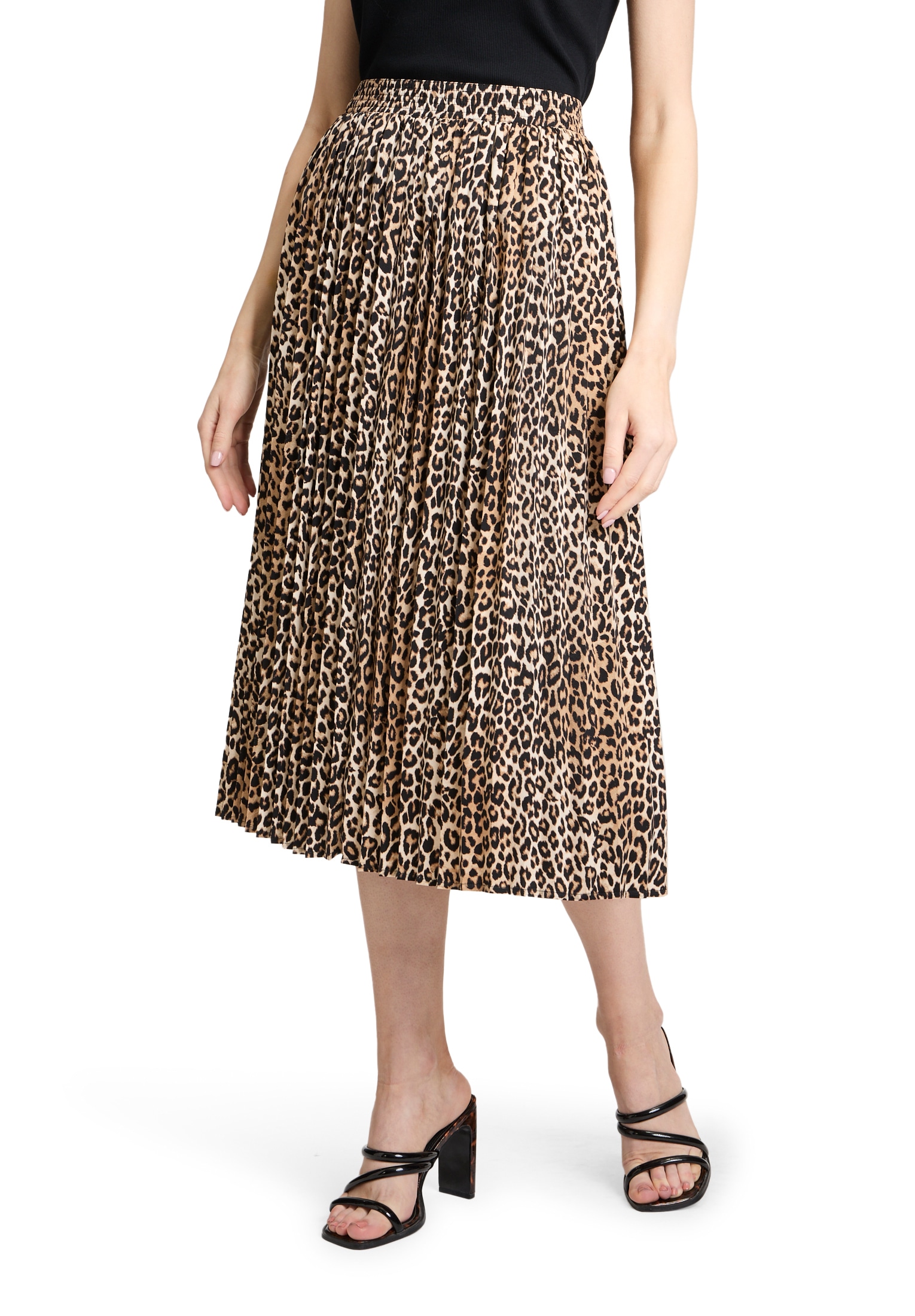 Betty Barclay Maxirock "Damen mit Gummizug", Falten günstig online kaufen