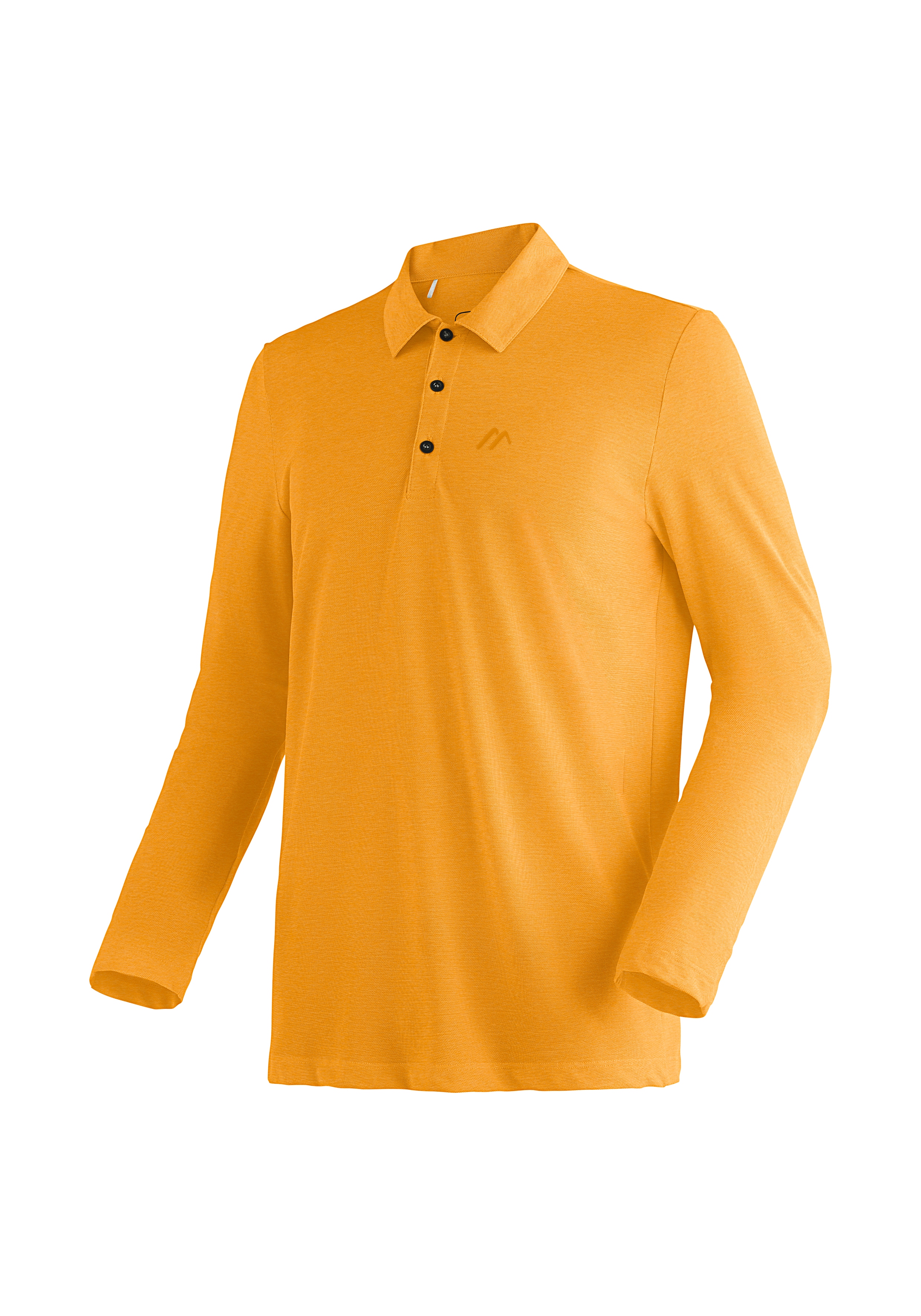 Maier Sports Langarm-Poloshirt "Long Pique Polo M"