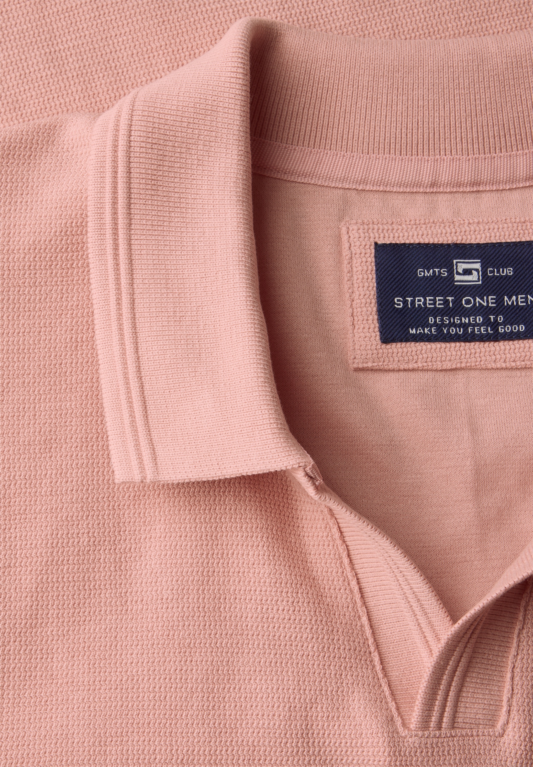 STREET ONE MEN Poloshirt, im soften Baumwoll-Mix