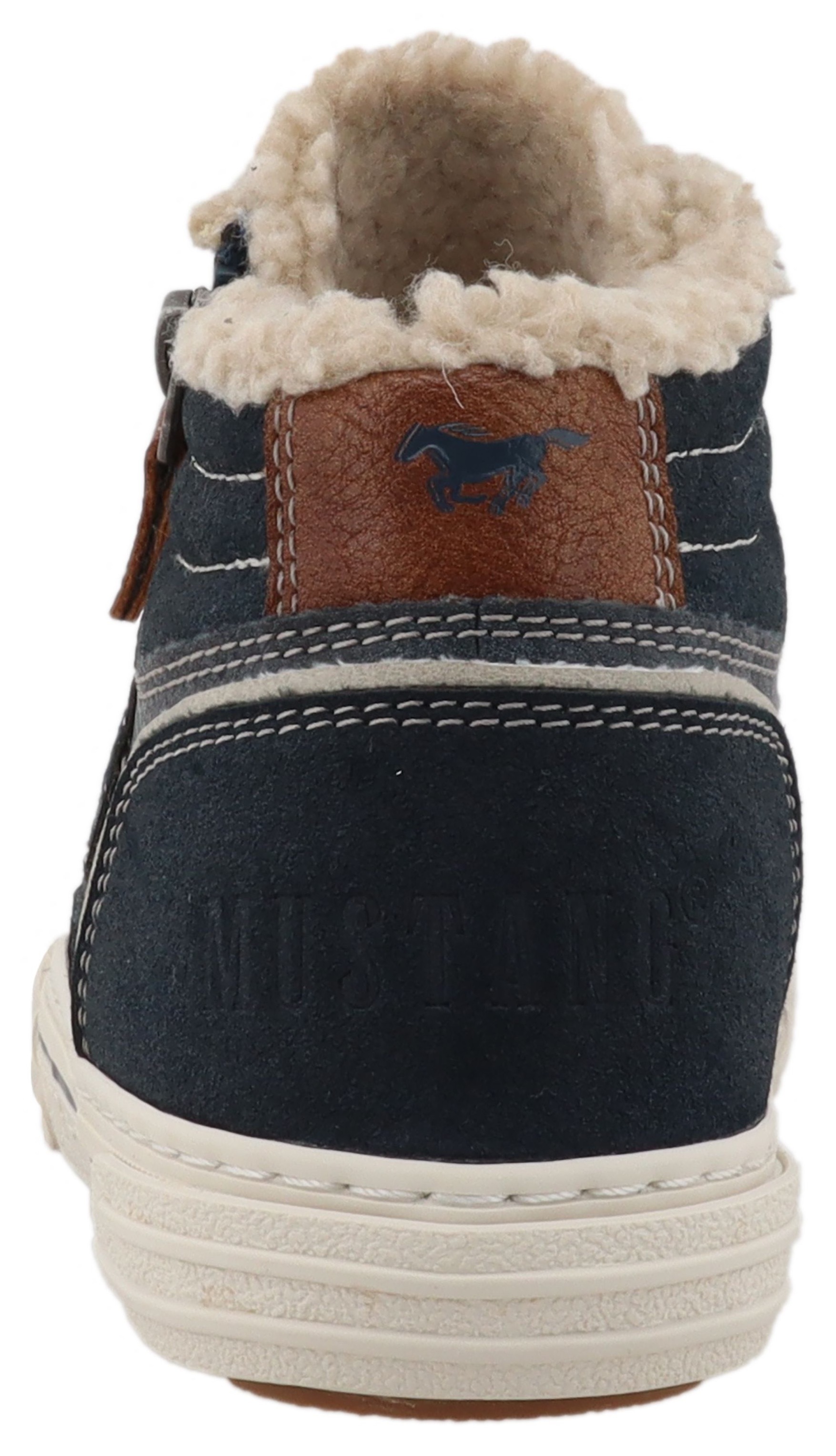 Mustang Shoes Sneaker "Ezio" High Top Sneaker, Schnürboots mit Reißverschlu günstig online kaufen