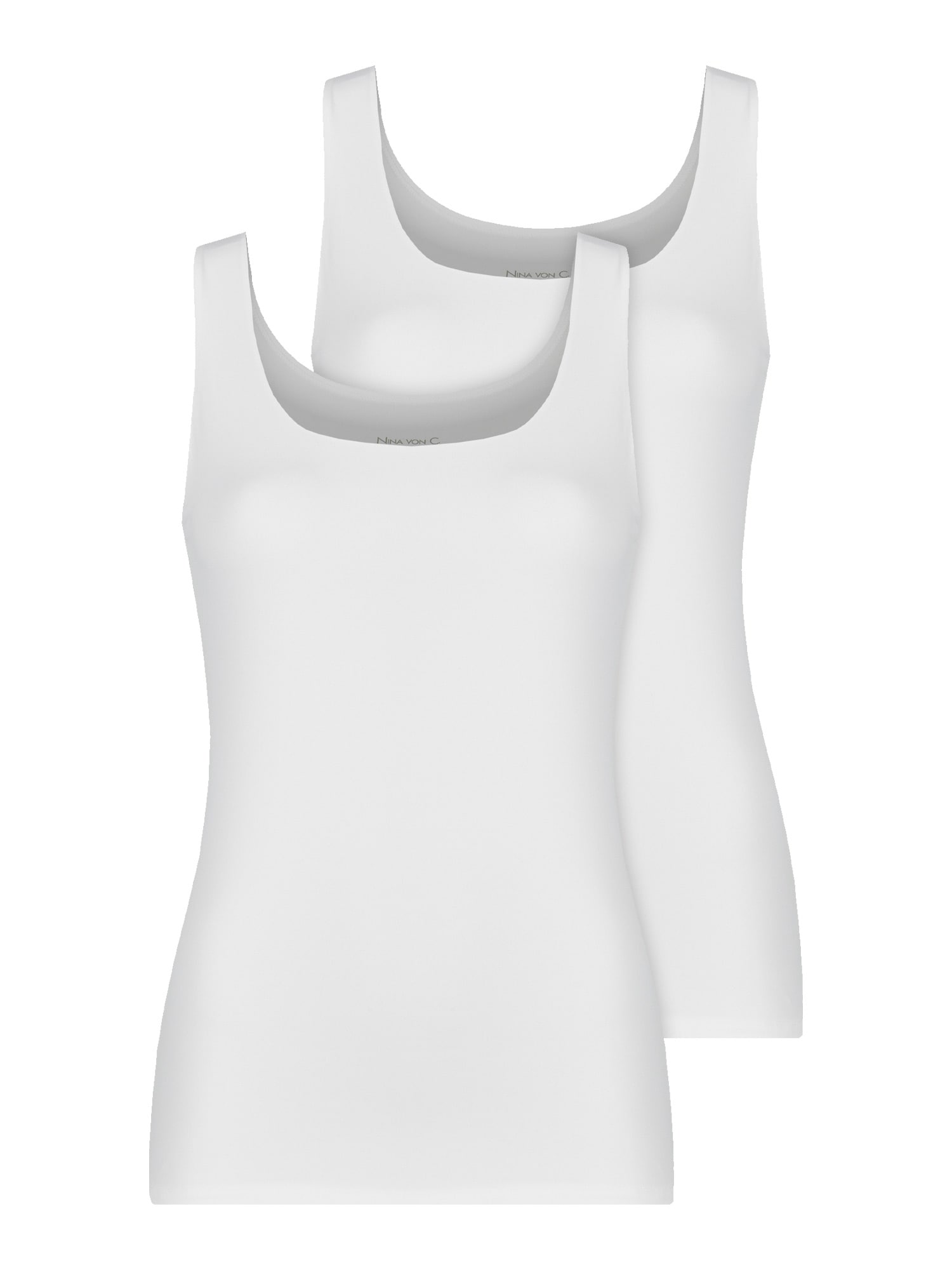 Nina Von C. Achseltop "2er Pack Damen Achseltop Eco Soft"