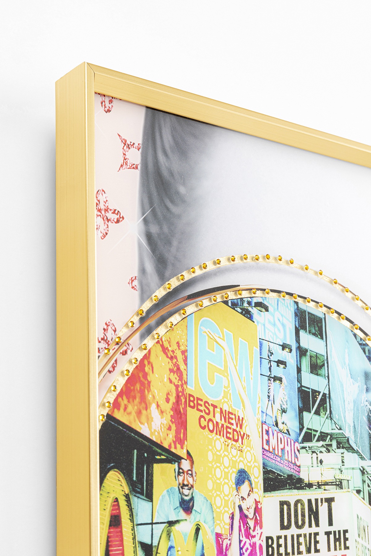 KARE Bild mit Rahmen »Gerahmtes Bild Times Square View 80x80cm«