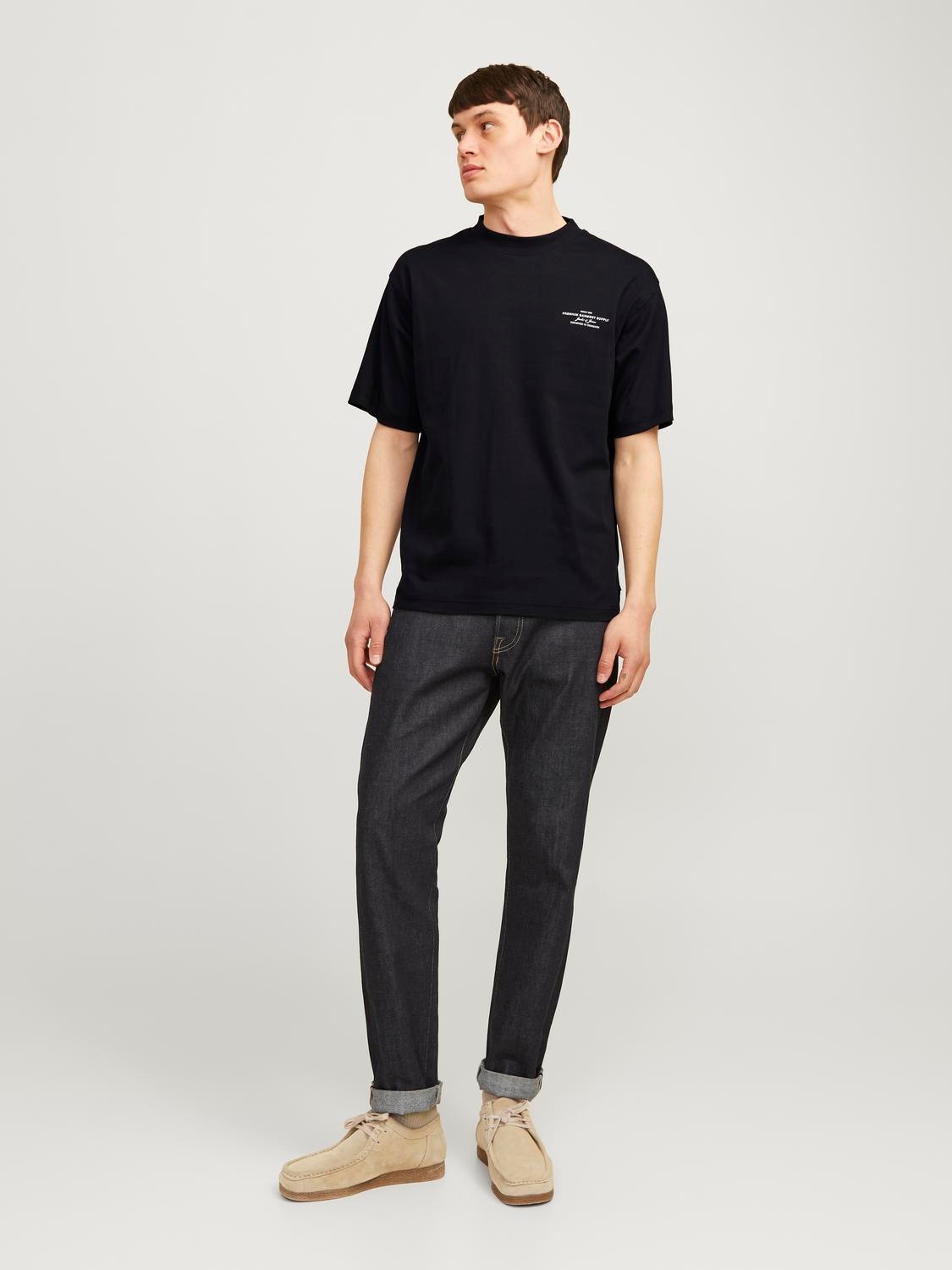 Jack & Jones Rundhalsshirt »JPRBLACHAD BRANDING SS CREW NECK TEE SN«