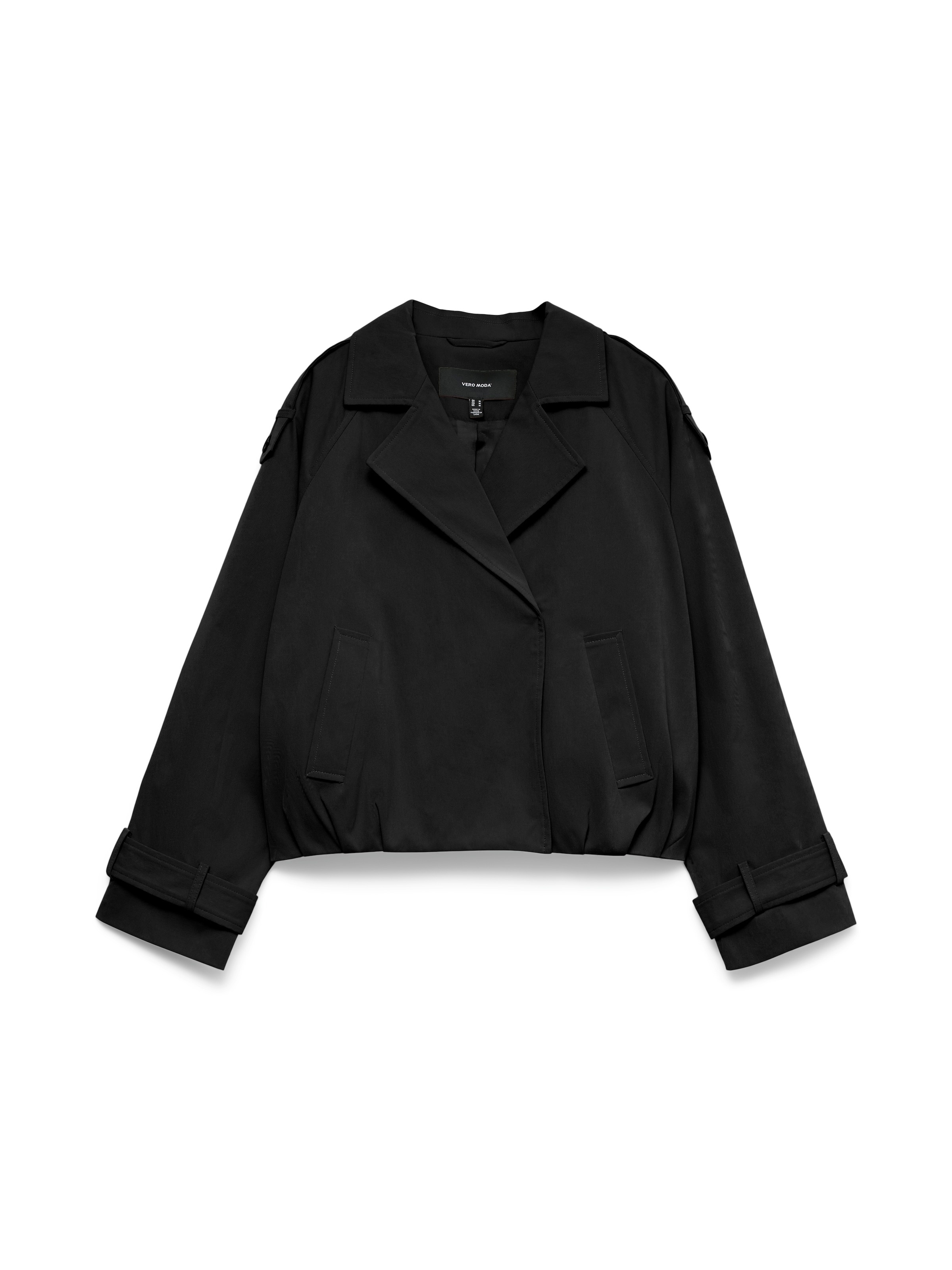 Vero Moda Kurzjacke »VMCHELSEA MADDY SHORT JACKET« Kunstfaser, im Trenchcoat Style
