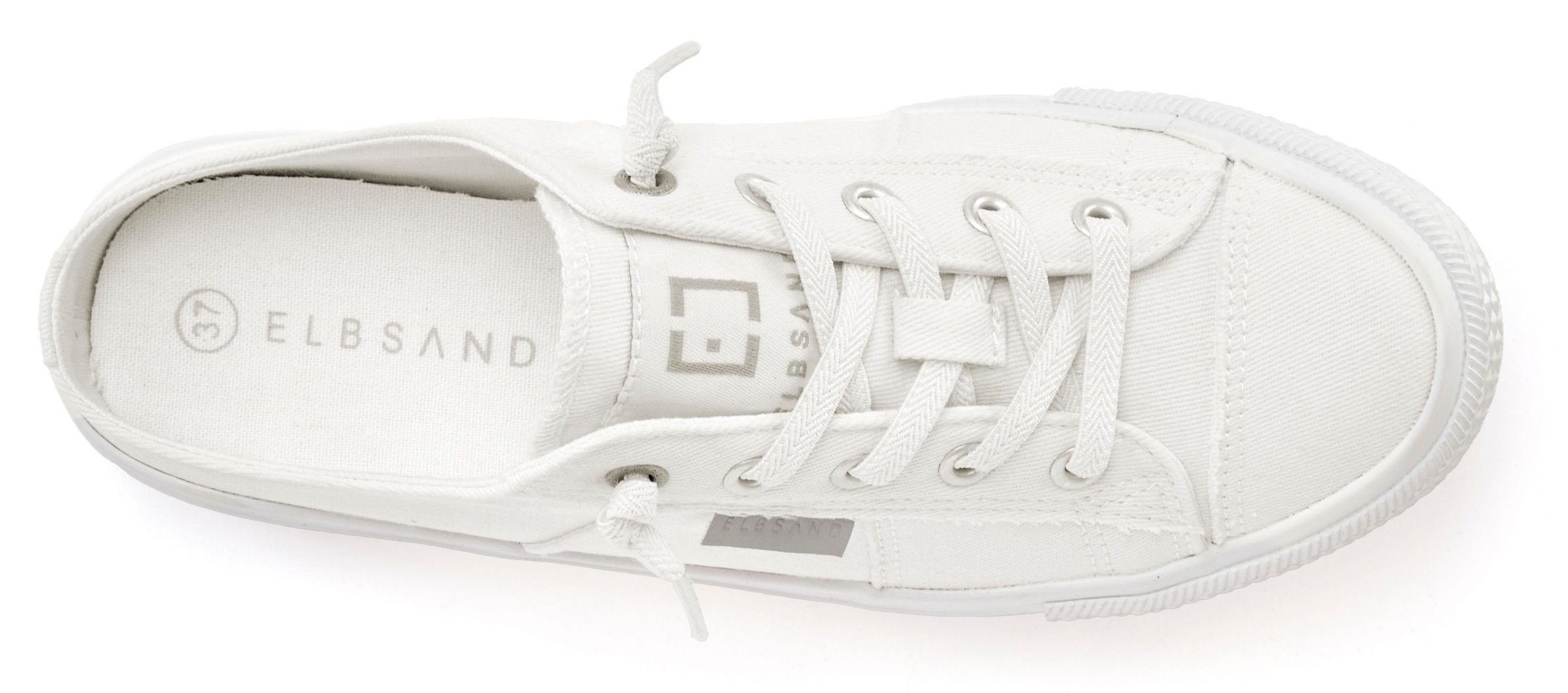 Thumbnail - Elbsand Sneaker "Sabot, Clog, Freizeitschuh, Halbschuh, Stoffschuh," Textilschuh zum Reinschlüpfen Unisex VEGAN