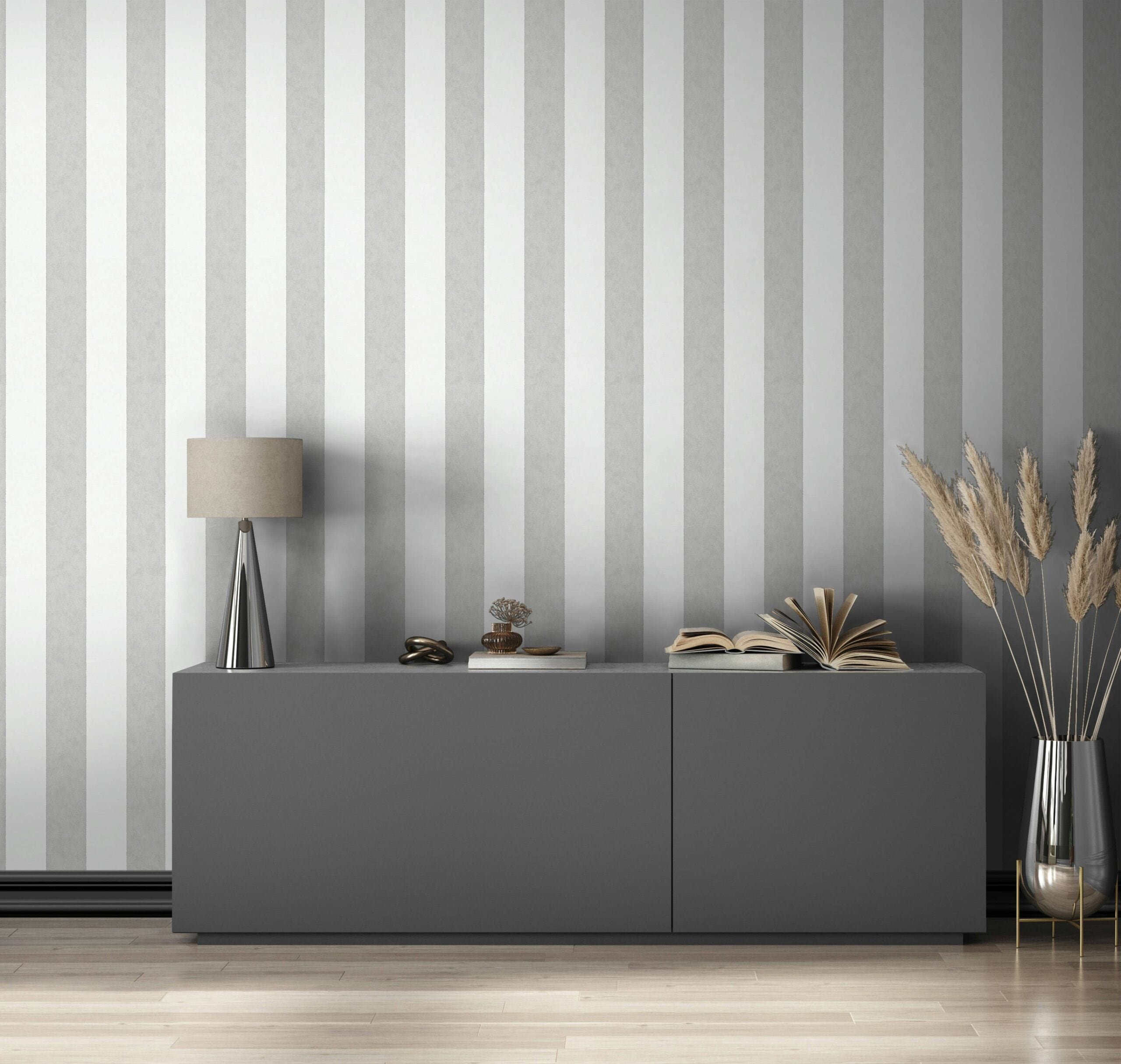Marburg Vliestapete "Striking Stripes" Streifen moderne Tapete für Wohnzimmer Schlafzimmer Küche