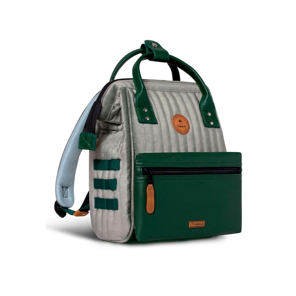 CABAIA Tagesrucksack »Adventurer S Quilted« Gesteppter Rucksack mit austauschbaren Vordertaschen GU11373