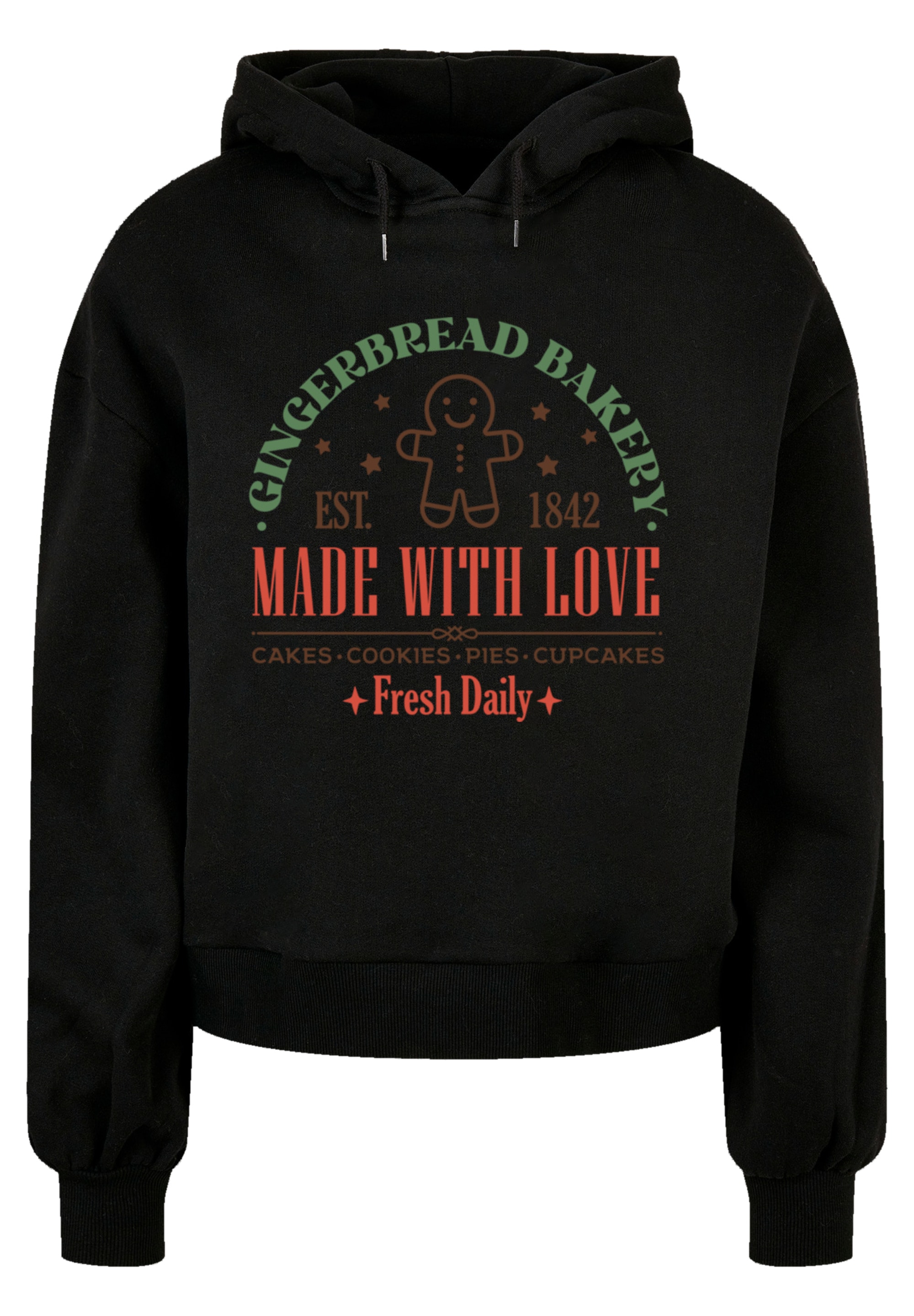 F4NT4STIC Kapuzenpullover "Weihnachten Gingerbread Bakery Collegiate", Prem günstig online kaufen