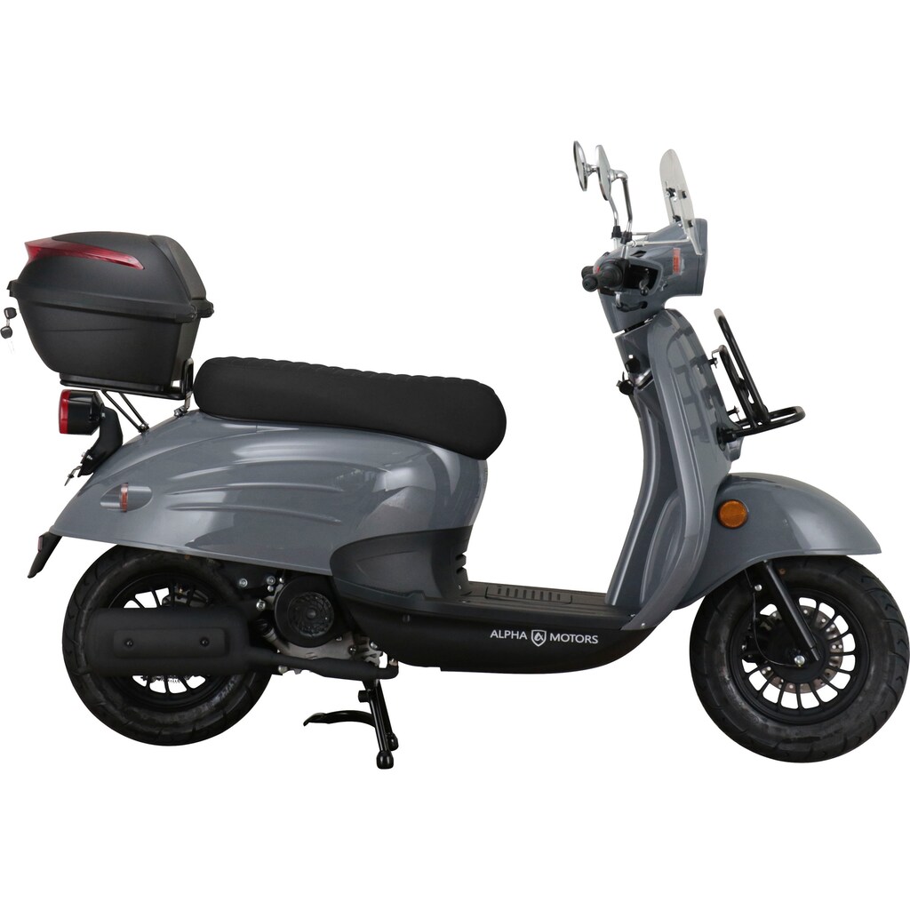 Alpha Motors Motorroller »Adria«, 50 cm³, 45 km/h, Euro 5, 3,1 PS, inkl. Windschild und Topcase