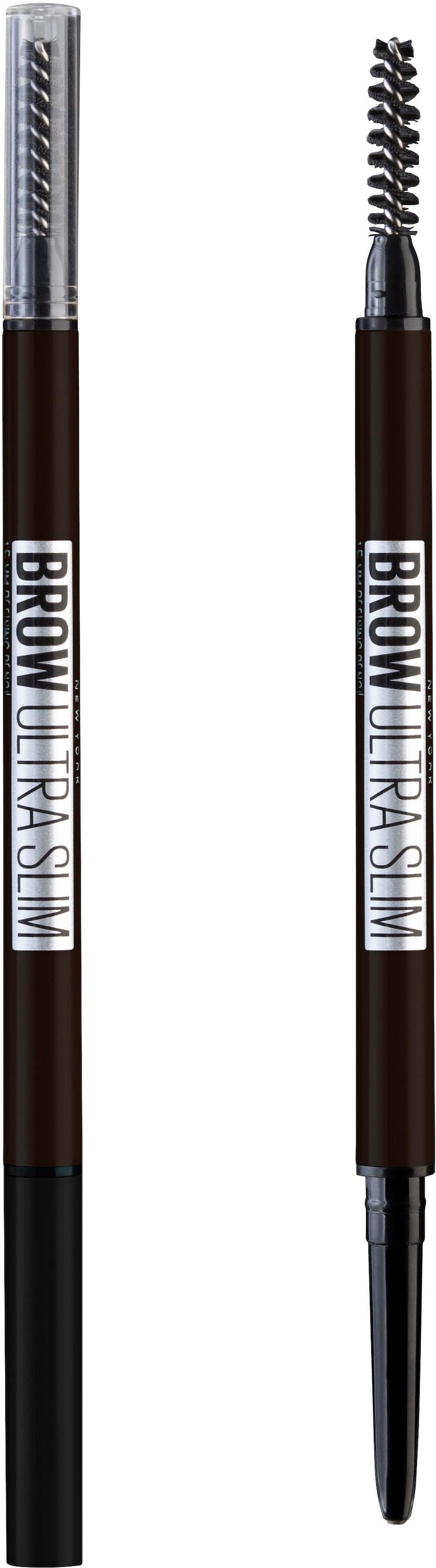 MAYBELLINE NEW YORK Augenbrauen-Stift »Brow Ultra Slim Liner«, mit Farbpigment-Gel