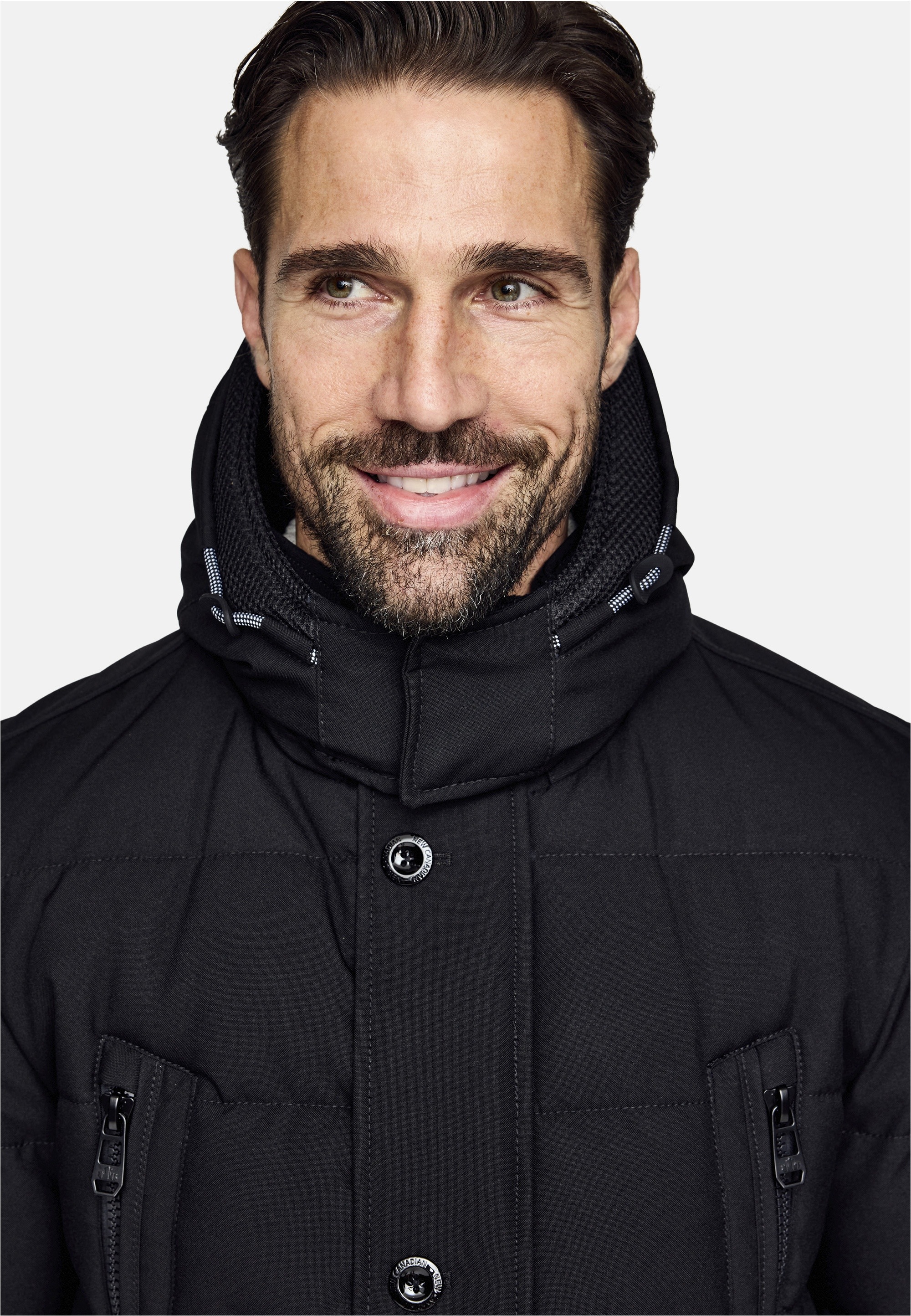 New Canadian Parka, mit Fleece-Einsatz am Innenkragen