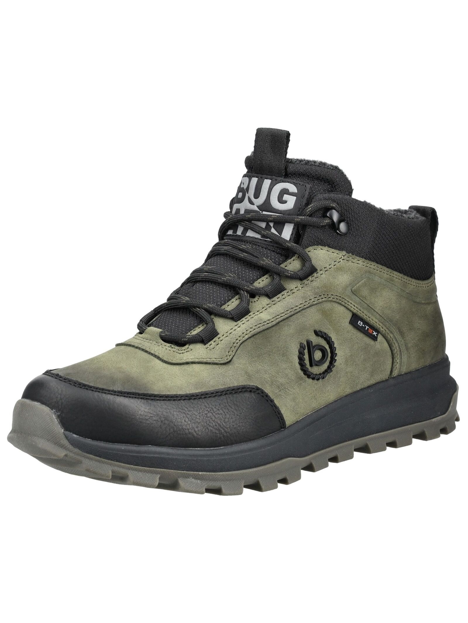 bugatti Schnürstiefelette "bugatti Stiefelette Lederimitat" günstig online kaufen
