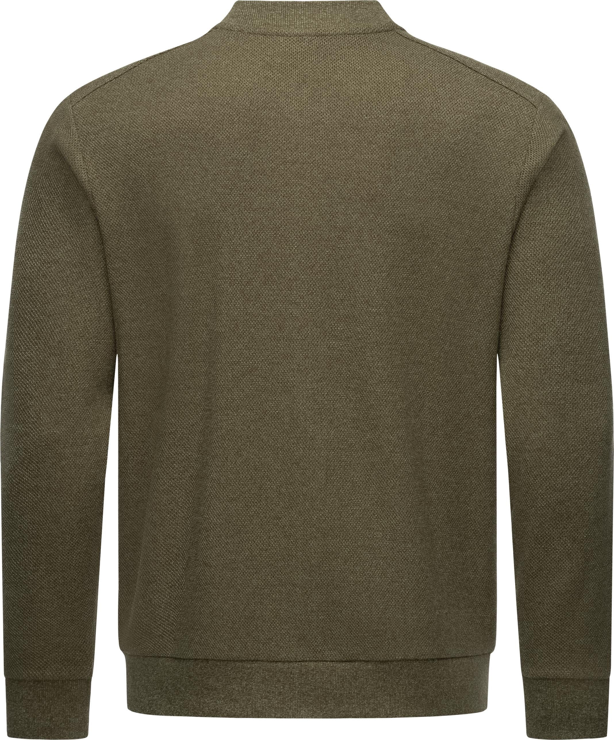 Ragwear Sweatjacke »Cruider«, lässige Herren Strickjacke mit Bündchen