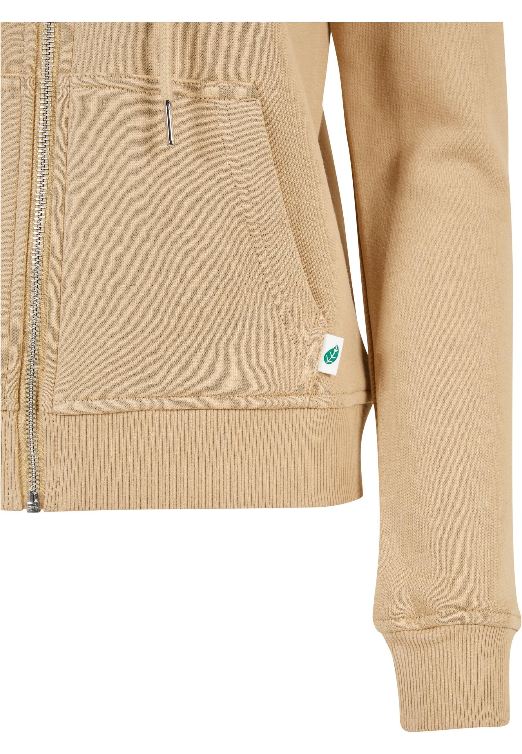 URBAN CLASSICS Sweatjacke »Urban Classics Damen Ladies Organic Terry Zip Hoody«