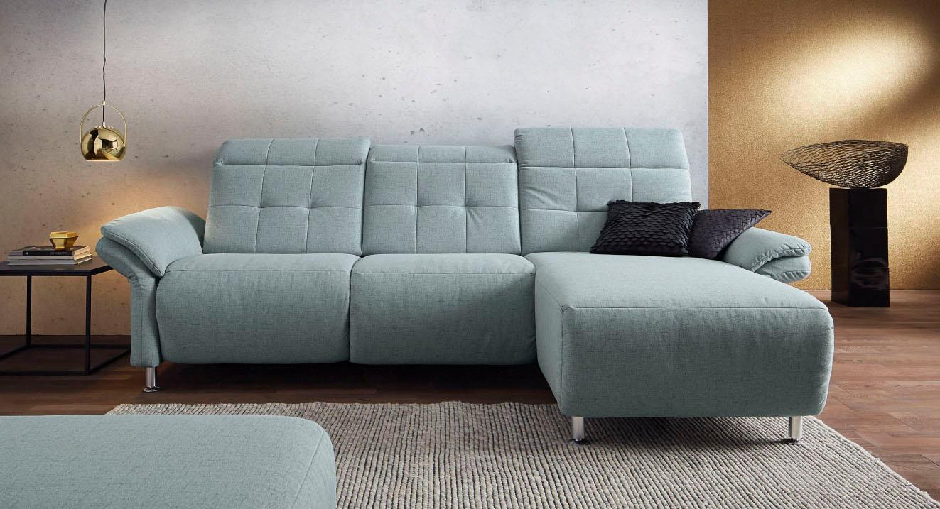Thumbnail - Places of Style Ecksofa "Manhattan L-Form", 2 Sitze mit elektrischer Relaxfunktion, verstellbare Armlehnen