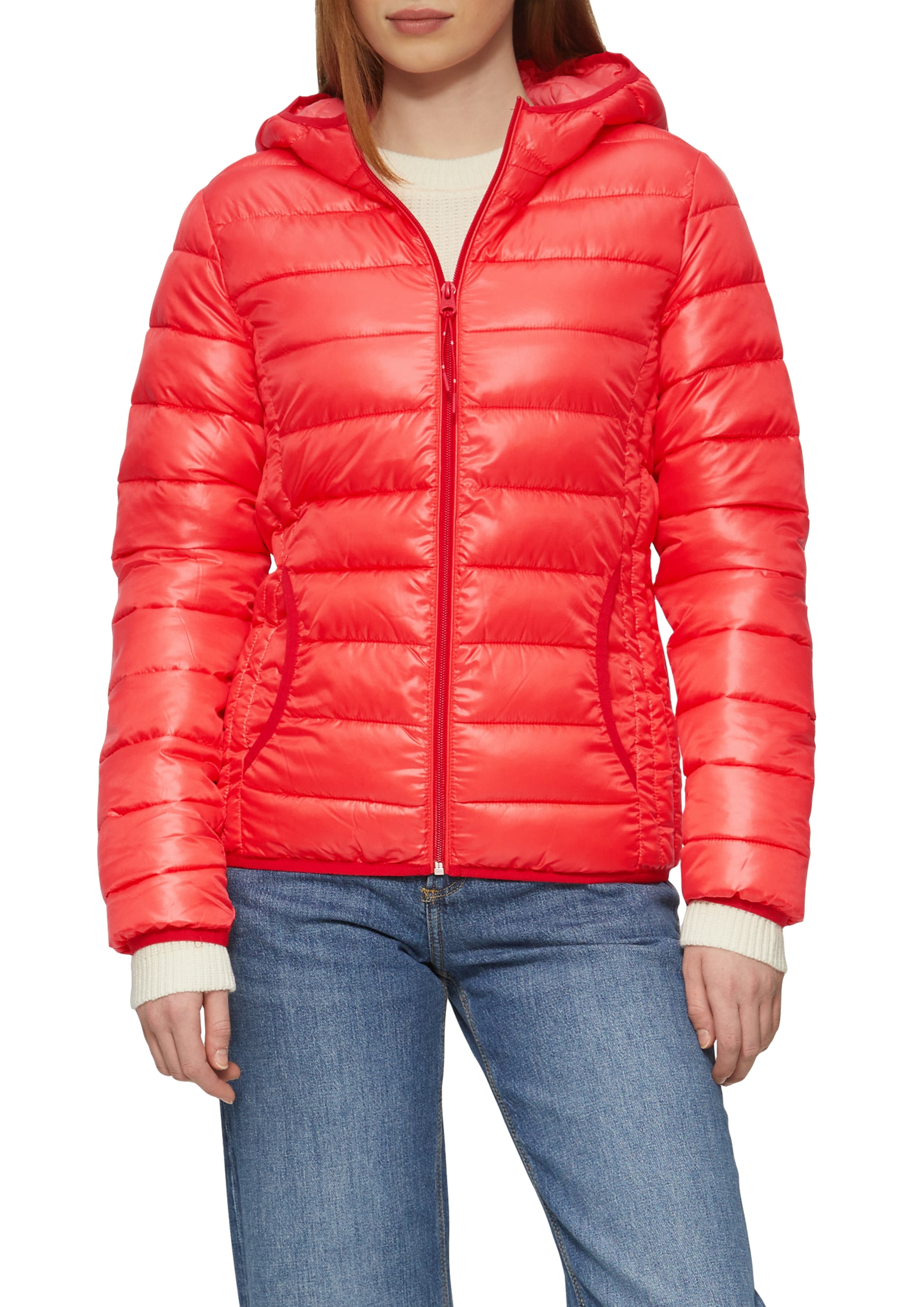 QS Steppjacke su Kapuze su Kapuze