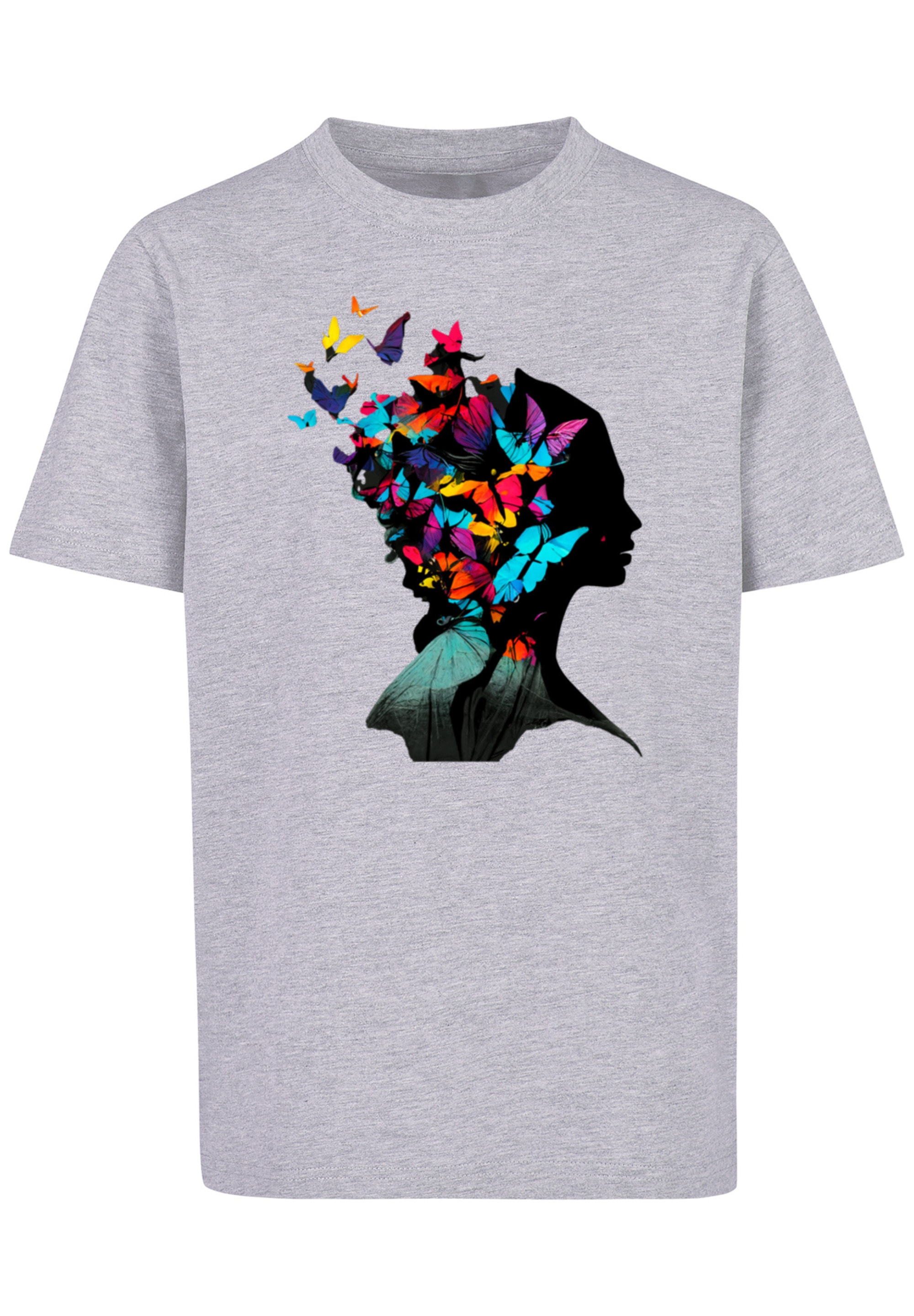 bestellen Print »Schmetterling UNISEX«, F4NT4STIC online | BAUR T-Shirt Silhouette TEE