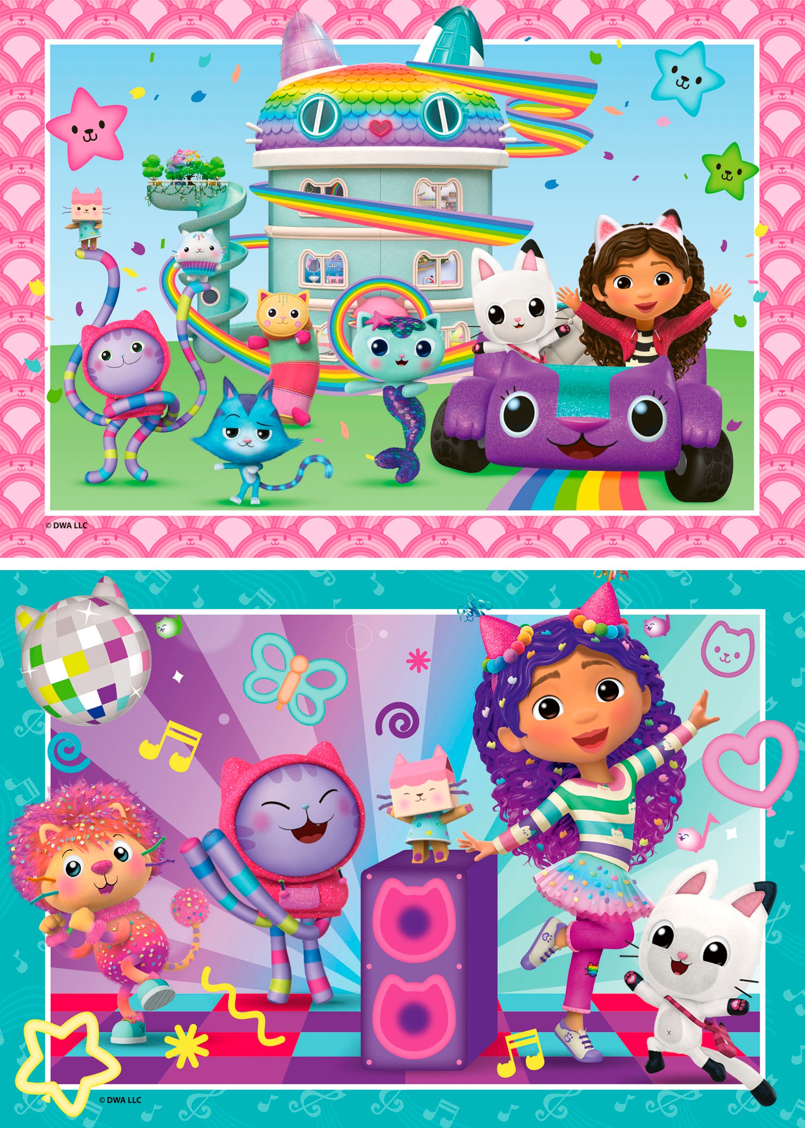 Ravensburger Puzzle »Gabby's Dollhouse, Bereit zu feiern!«, Made in Europe
