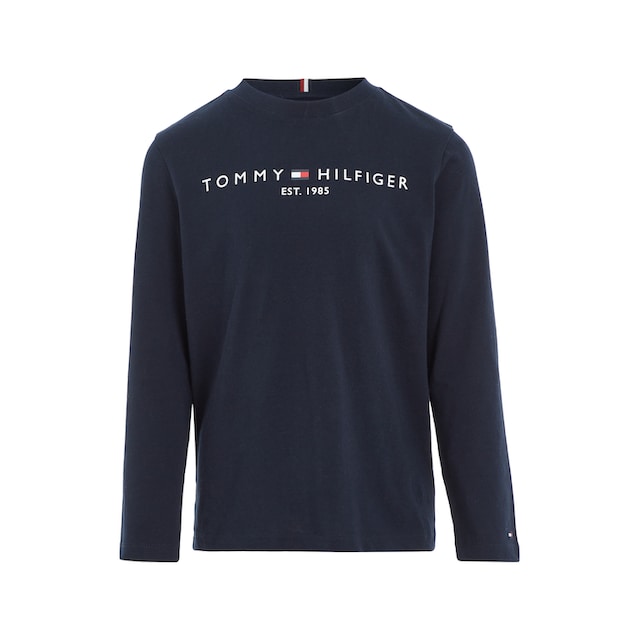 für TEE Langarmshirt Tommy L/S«, | Mädchen BAUR und »ESSENTIAL Hilfiger Jungen