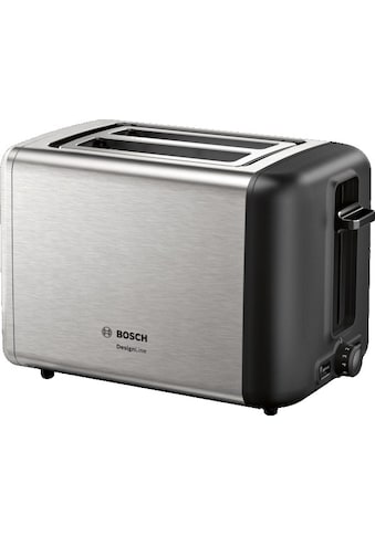 BOSCH Toaster »TAT3P420DE DesignLine Edelstahl«, 2 kurze Schlitze, 820 W kaufen
