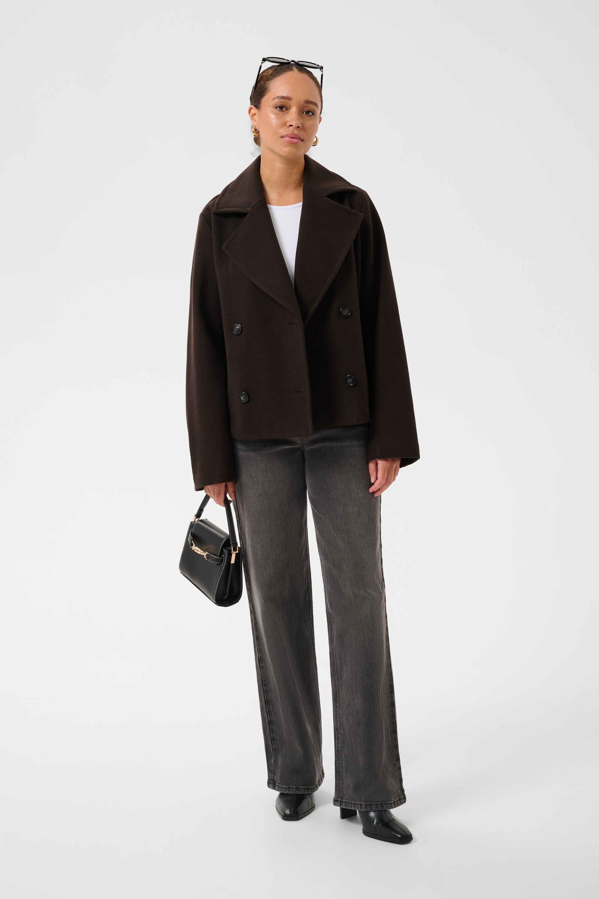 KAFFE Wintermantel »Damen Jacke KAsaturn«
