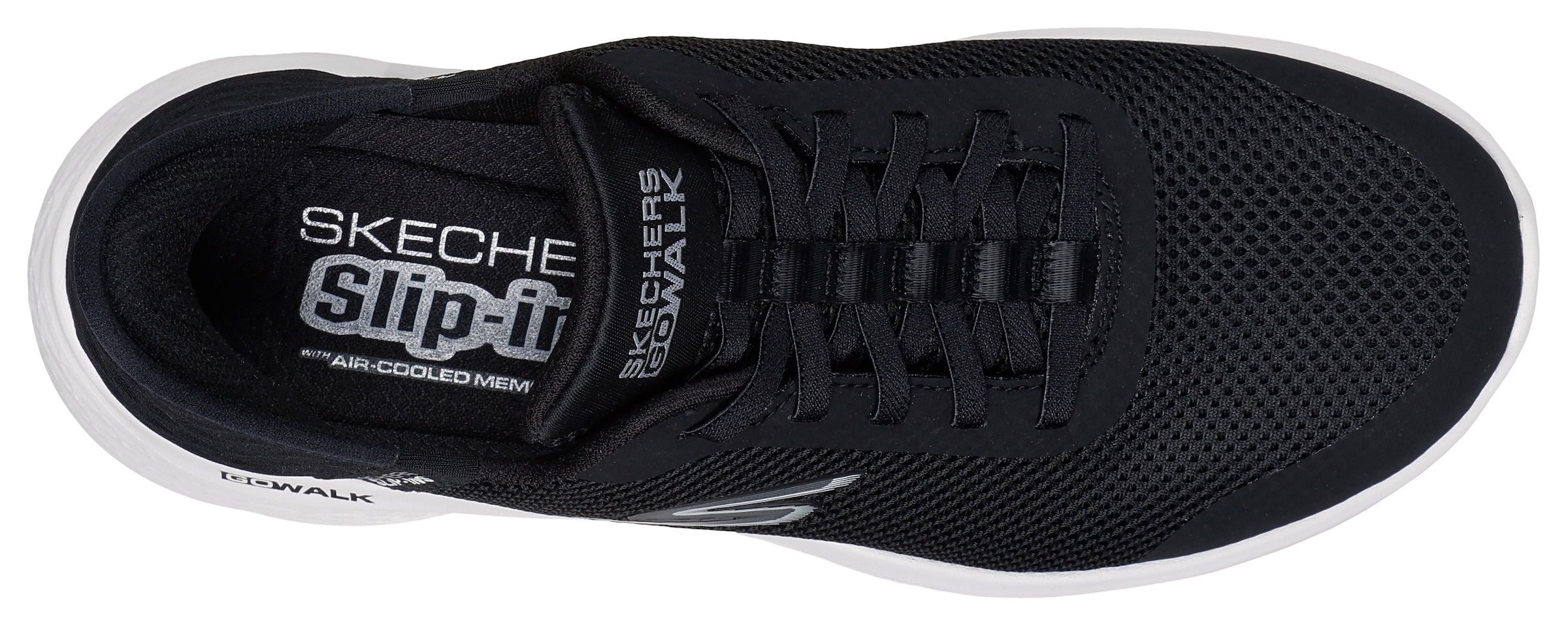Skechers Slip-On Sneaker »GO WALK FLEX-GRAND ENTRY«, Slipper mit Slip-ins zum Schlupfen