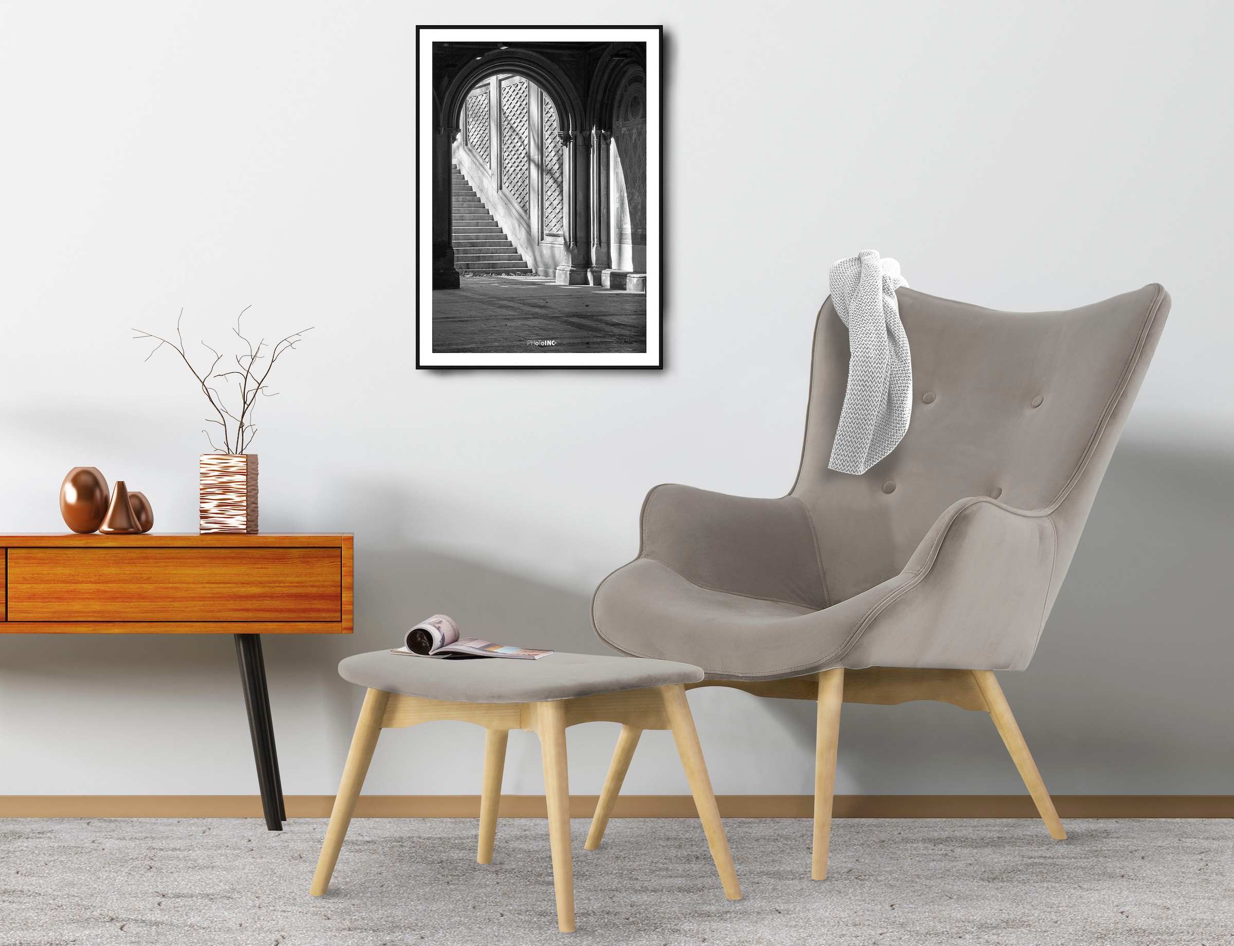 Home affaire Sessel "Egense" wahlweise mit oder ohne Hocker günstig online kaufen