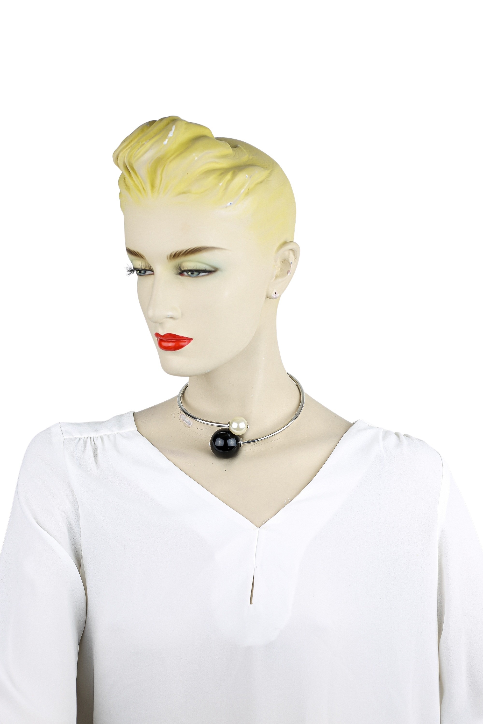 COLLEZIONE ALESSANDRO Kette mit Anhänger »Neapel«, Halsreifcollier mit Ohrsteckern