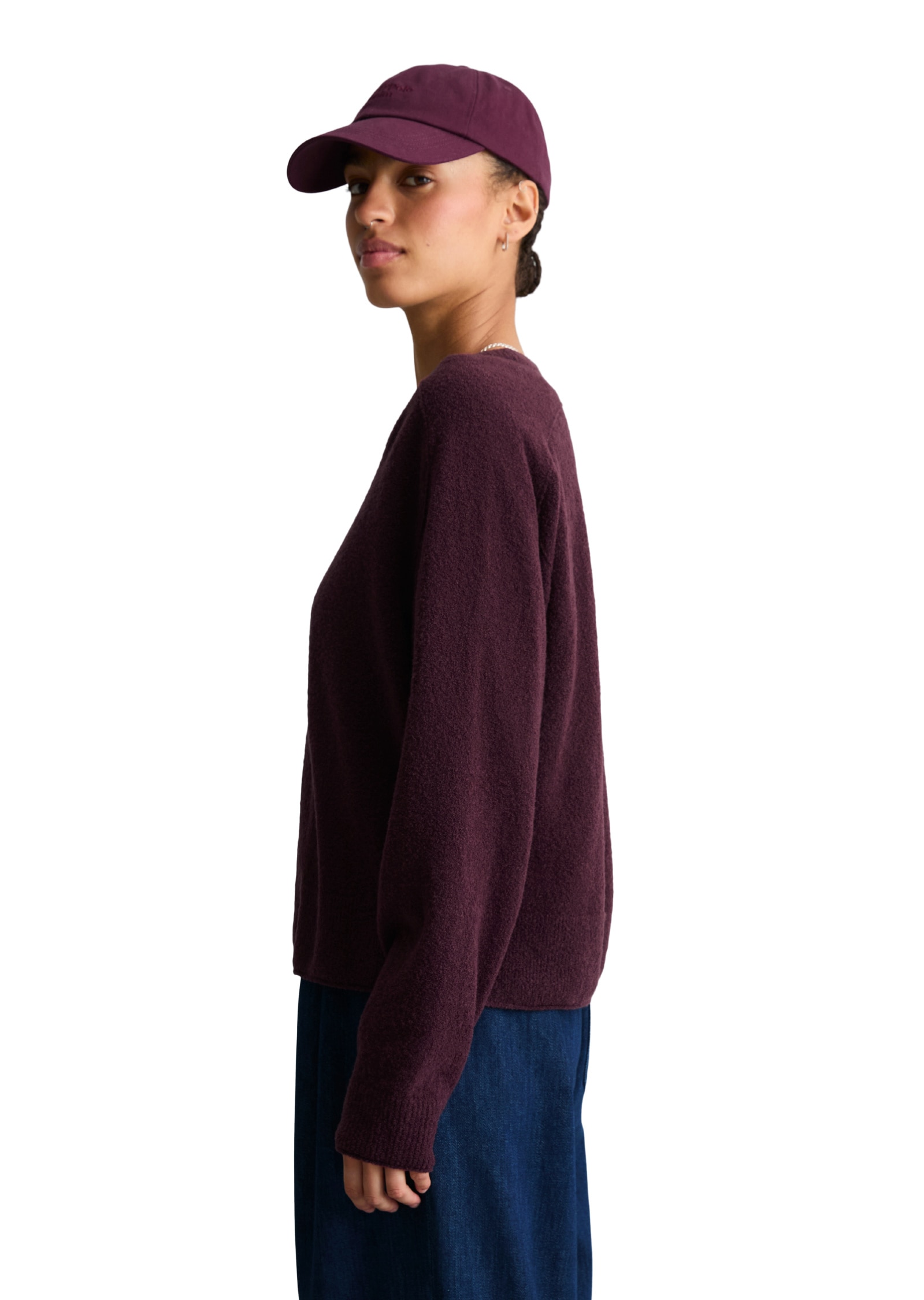 Marc O'Polo DENIM Strickpullover »aus Bouclé-Garn«