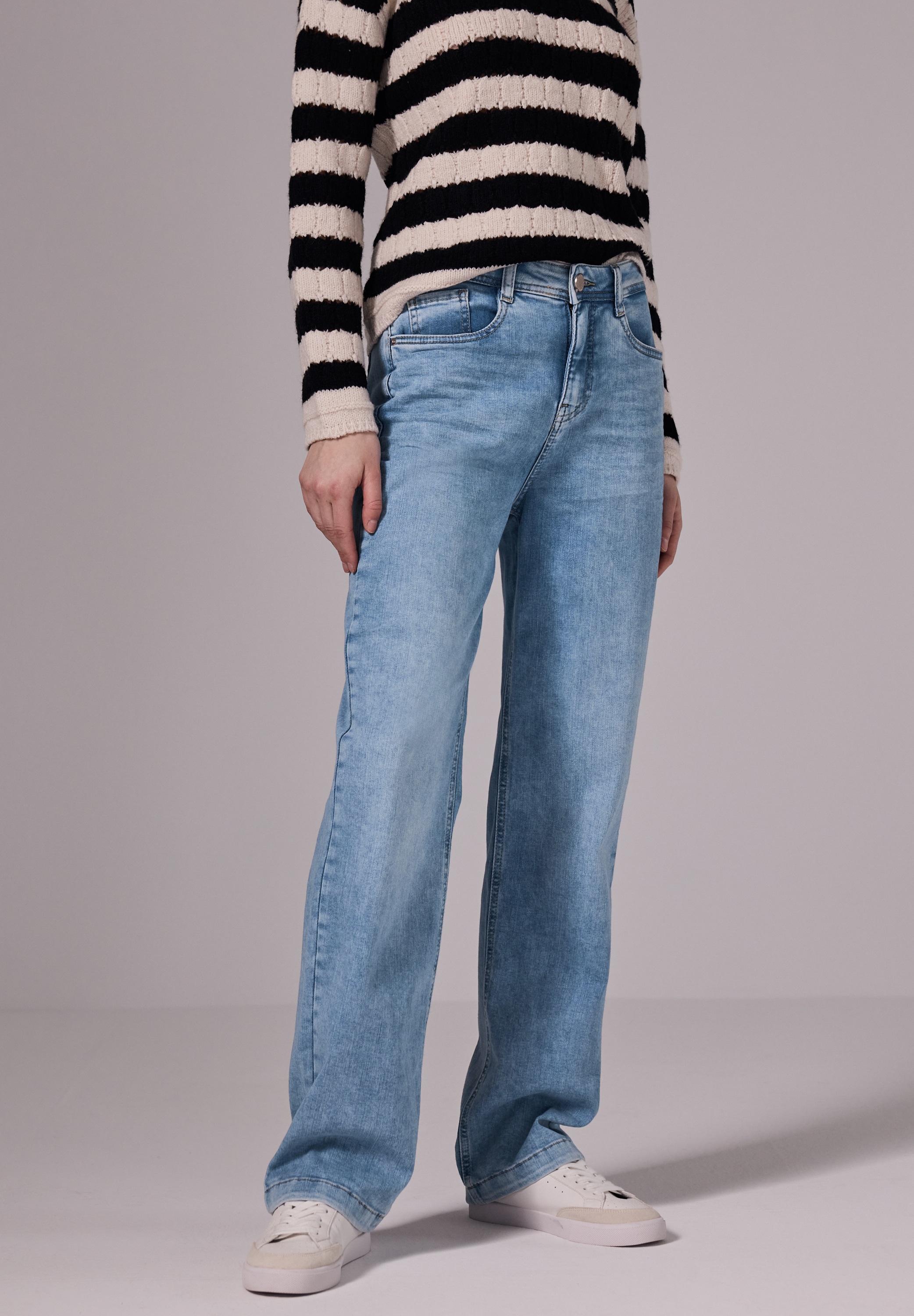 STREET ONE STUDIO Comfort-fit-Jeans, High Waist