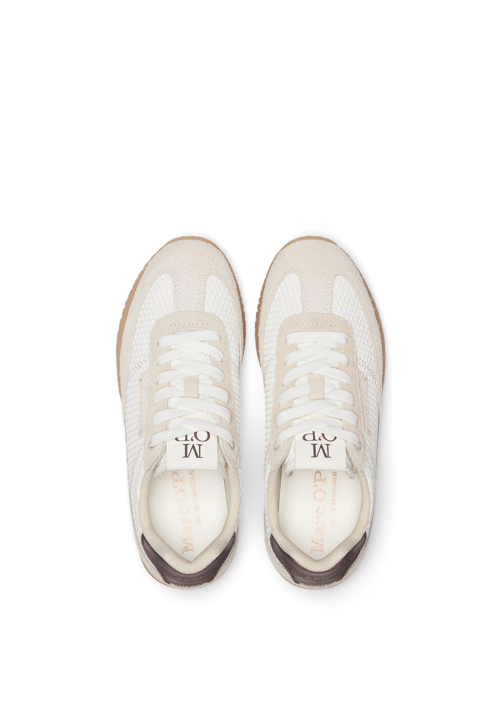 Marc O'Polo Sneaker »aus Leder und Mesh«