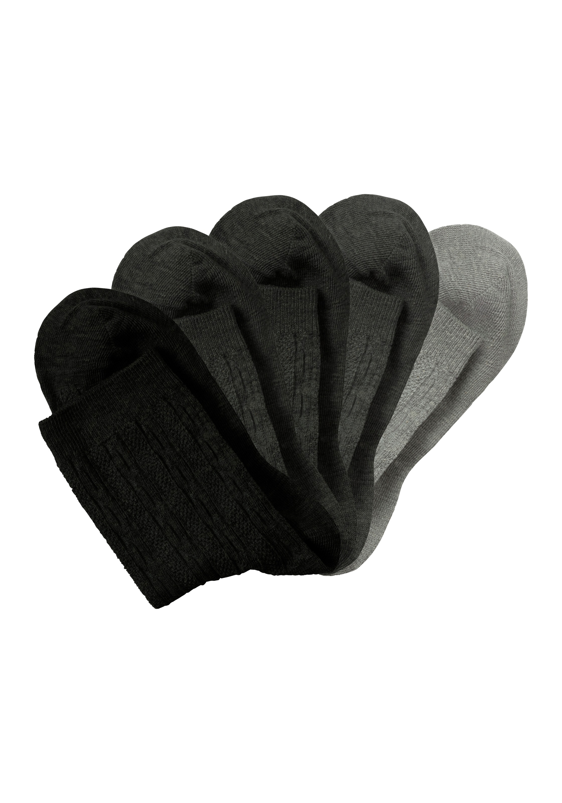 Lavana Basicsocken Packung, 5 Paar tlg. mit klassischem Zopfmuster günstig online kaufen