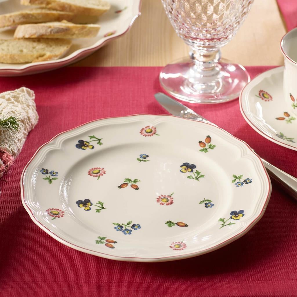 Villeroy & Boch Geschirr-Set »Frühstücks-Set Petite Fleur 18er Set bunt« Spülmaschinenfest, Mikrowellensicher
