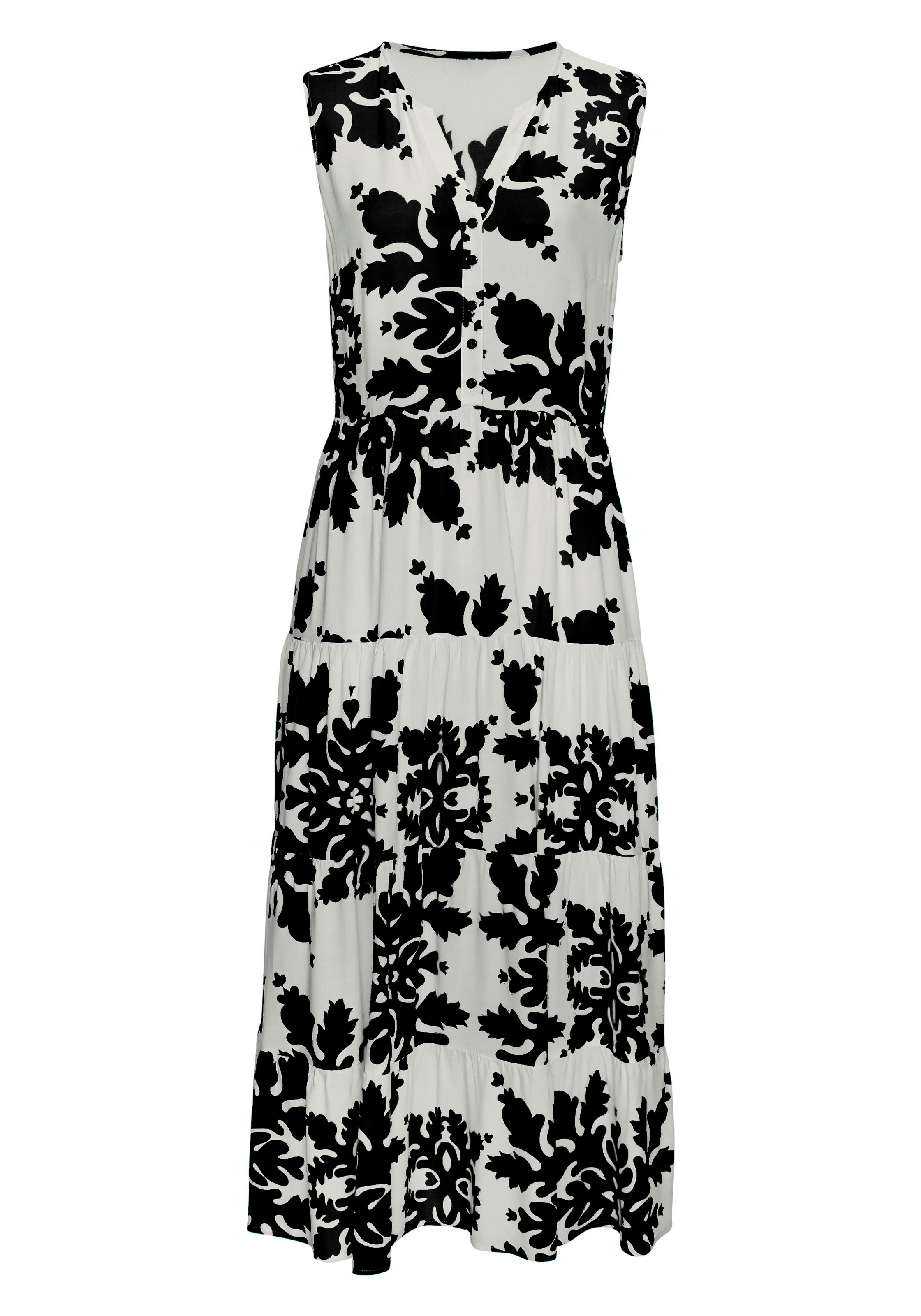 Vivance Maxikleid, mit Volants, Sommerkleid günstig online kaufen