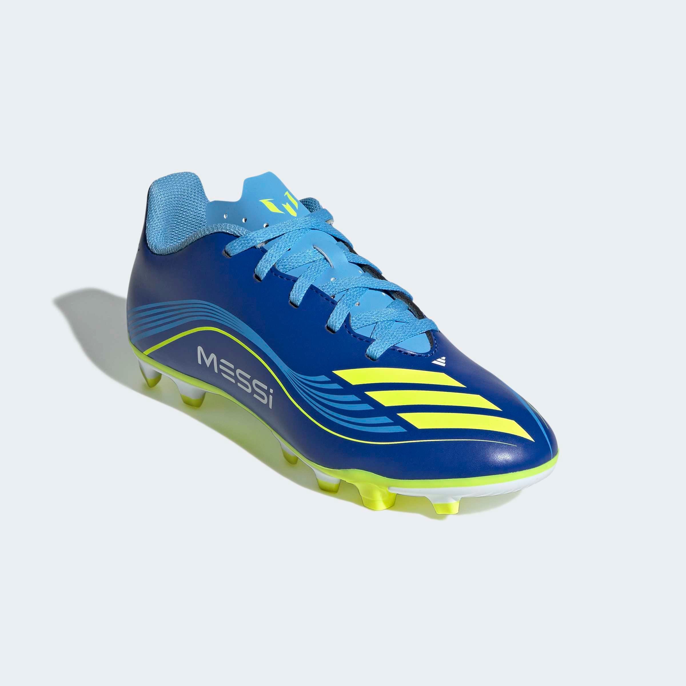 adidas Performance "F50 MESSI CLUB KUNSTRASEN NEUERER GENERATION, HART- UND ASCHENPLÄTZE" geeignet für Rasen- und Kunstrasenplätze, für Kinder & Jugendliche