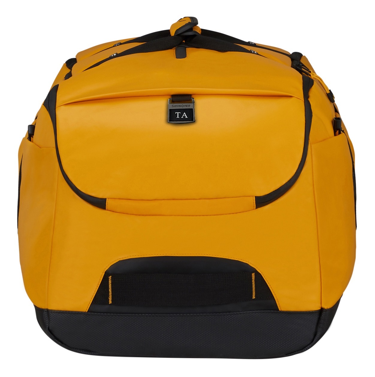 Reisetasche SAMSONITE "ECODIVER DUFFLE L", Gr. B/H/T: 69cm x 36cm x 37cm, gelb, Nylon, Polyester, unifarben, Taschen Reisetasche, mit Rucksackfunktion Reisetasche Weekender Sporttasche 4