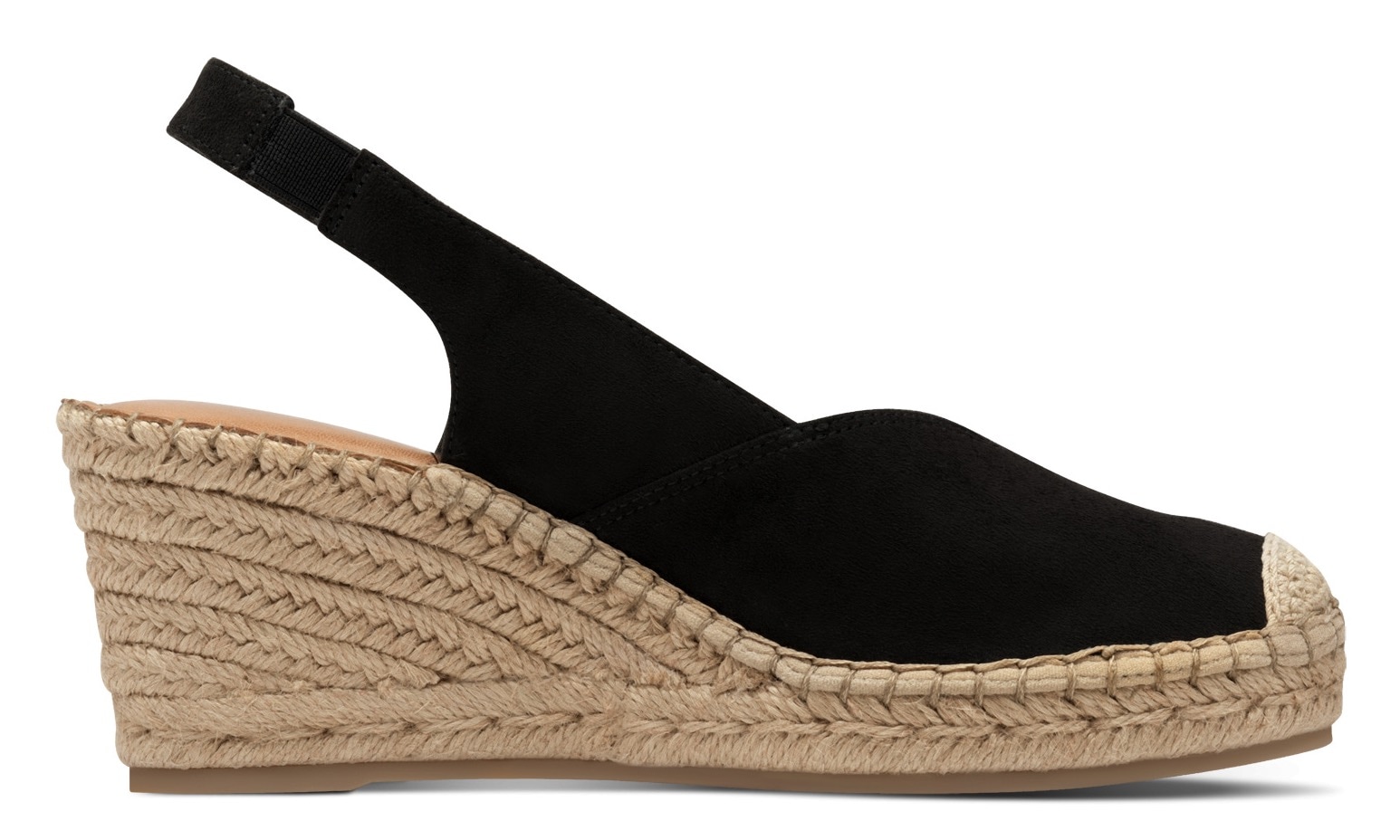 Tamaris Slingpumps, Keilabsatz, Plateau, Sandale, Sommerschuh, eingearbeiteter Gummizug