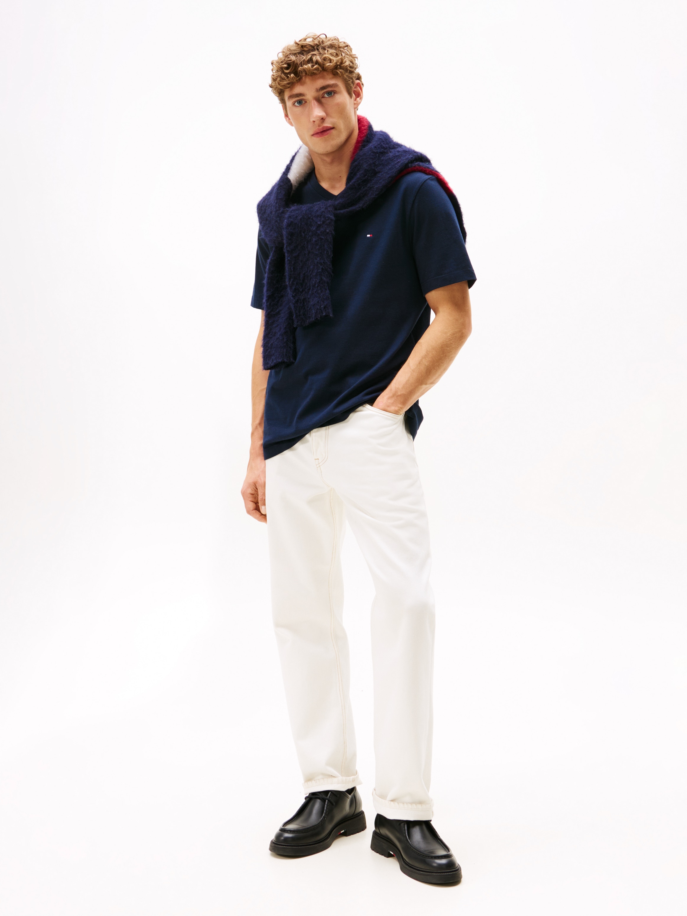 Tommy Hilfiger V-Shirt »ESSENTIAL V-NECK TEE«