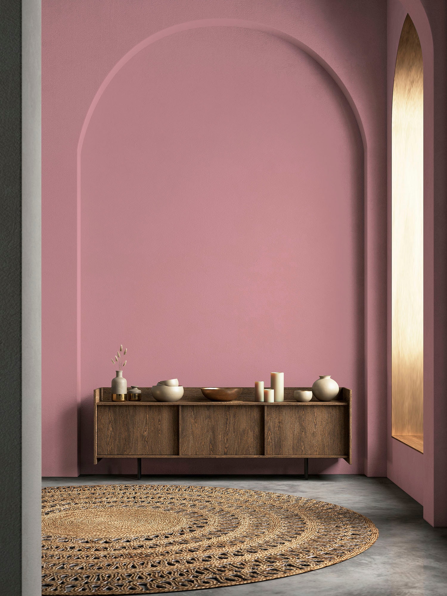 A.S. Création Wandfarbe »Premium Innenwandfarbe PURO Tuchmatt peachy pink« ideal für Wohnzimmer, Schlafzimmer, Flur und Küche, Farbwelt Pink
