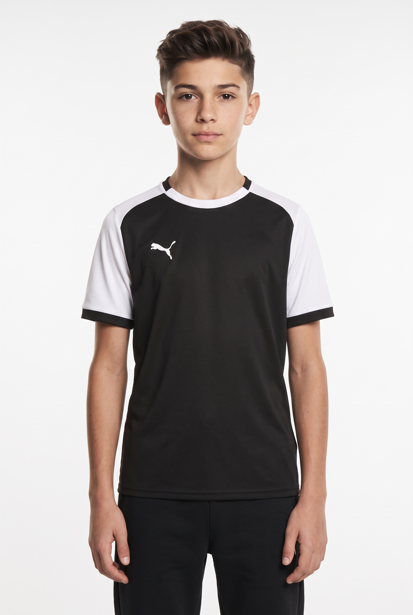 PUMA Fußballtrikot »TEAMLIGA26 MATCHDAY JERSEY JR« Fußballtrikot, mit Rundhalsausschnitt, Kurzarm