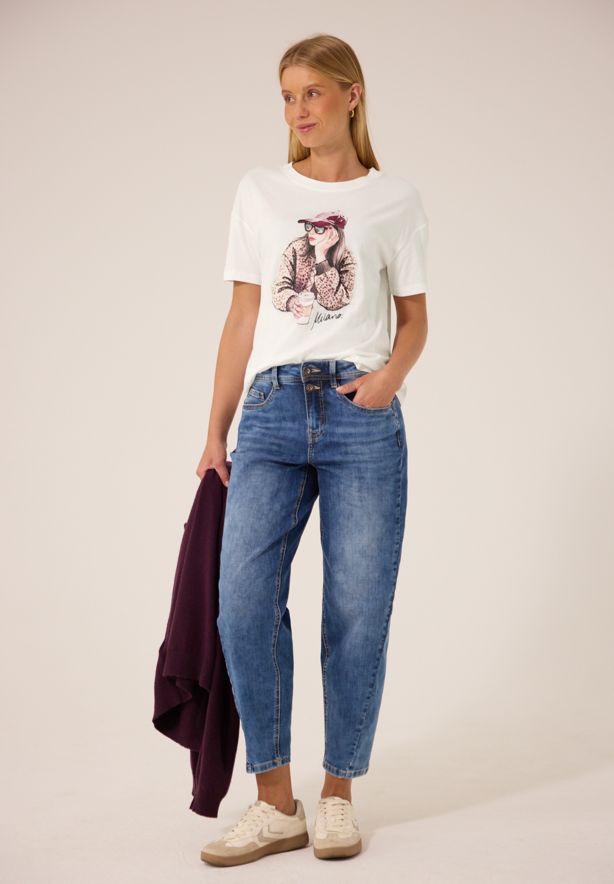 STREET ONE STUDIO T-Shirt mit Frontprint