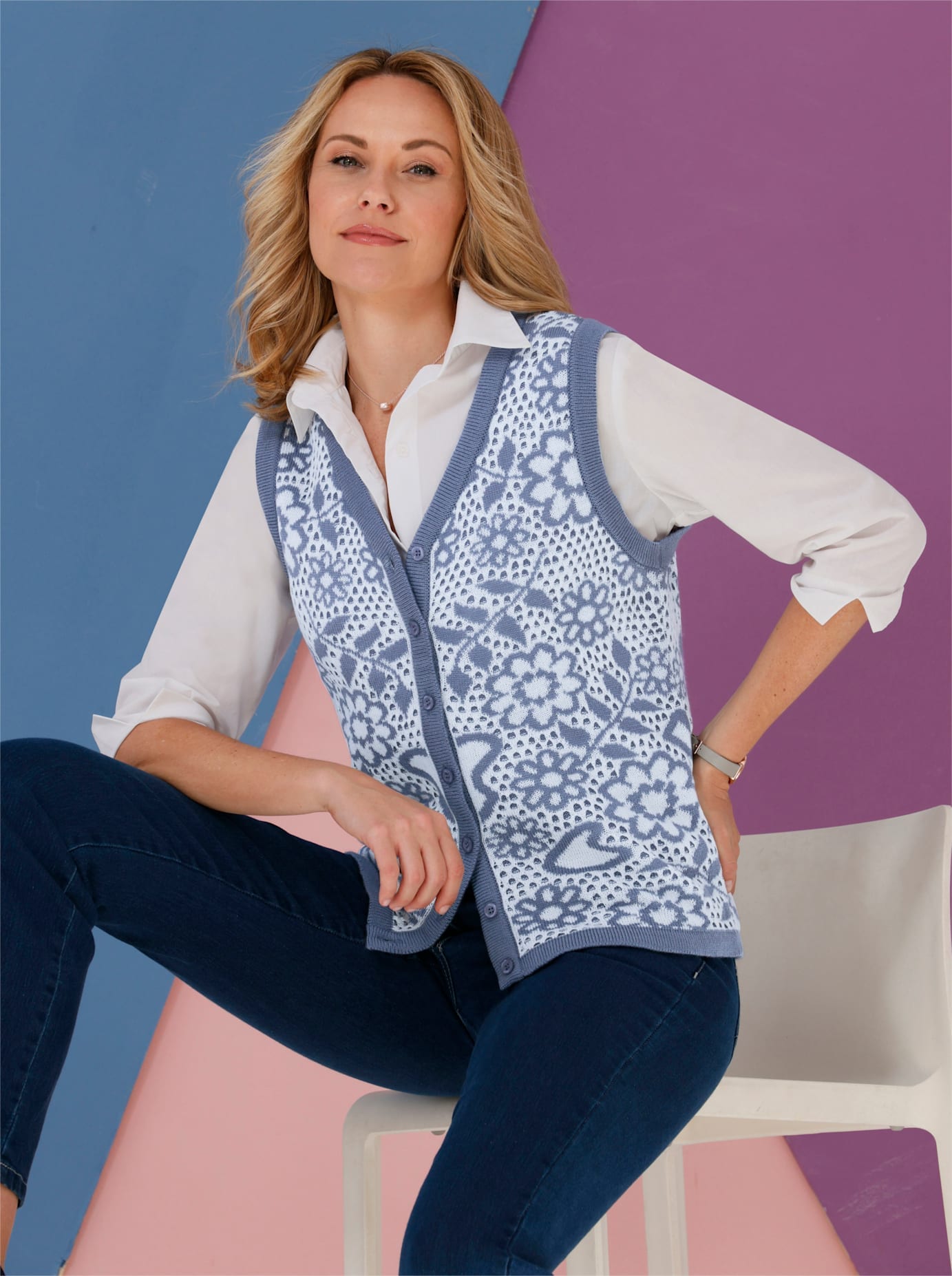 Classic Basics Strickweste günstig online kaufen