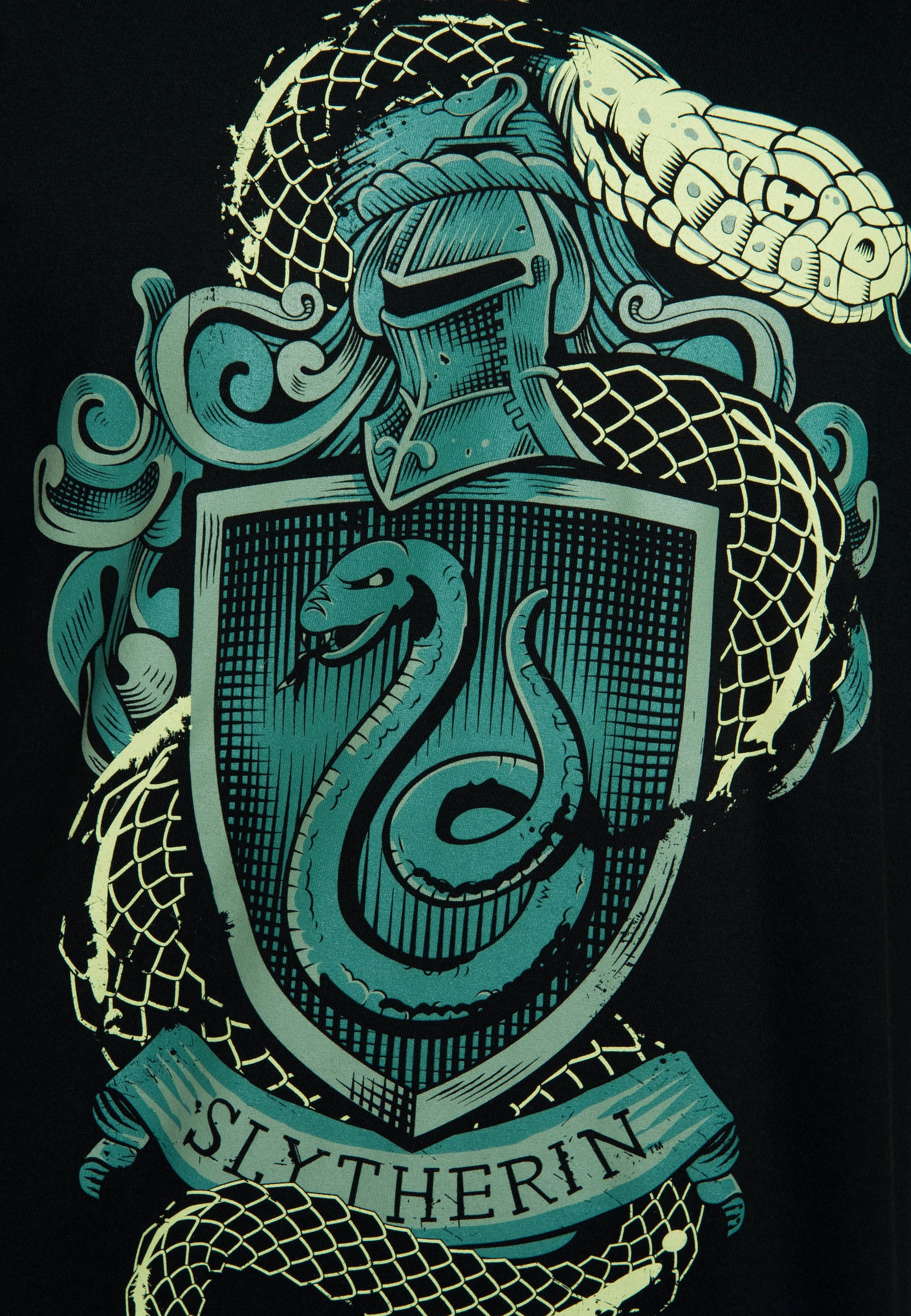 T-Shirt »Slytherin ▷ | für BAUR LOGOSHIRT coolem mit Frontdruck Logo«,